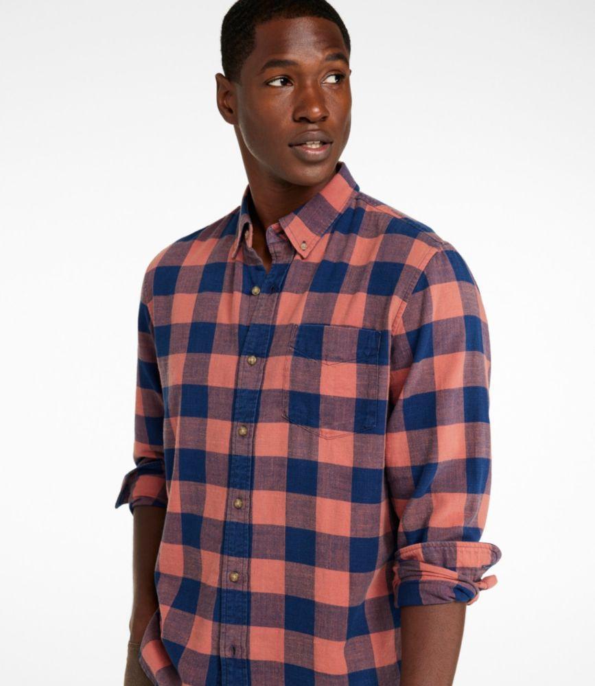 Men's Sunwashed Twill Shirt, Slightly Fitted Untucked Fit Product Image