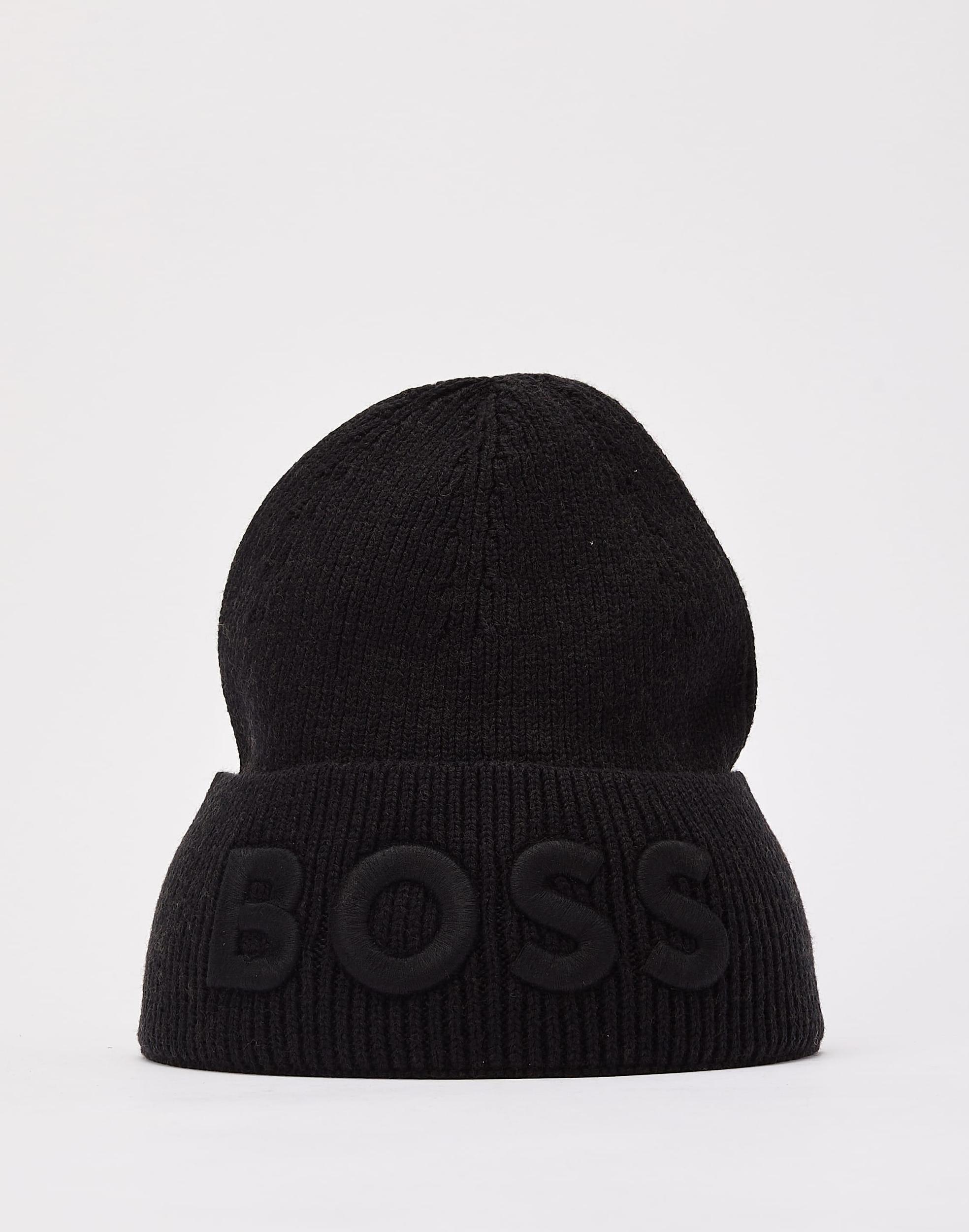 Mens Wool Knit Beanie Hat Product Image