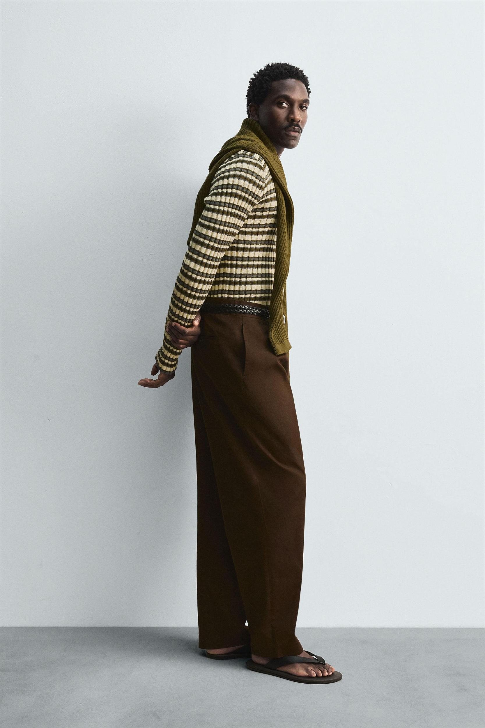 STRIPED JACQUARD SWEATER Product Image