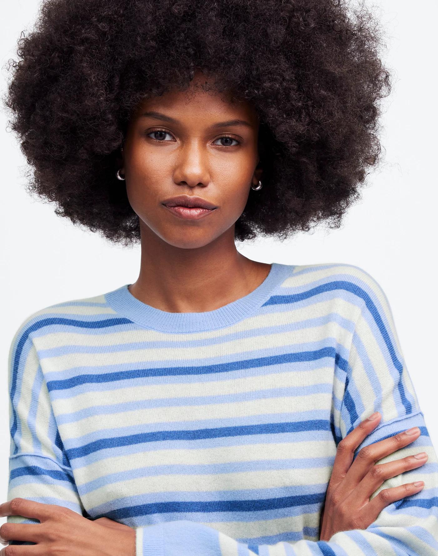 Cashmere Boxy Sweater Product Image