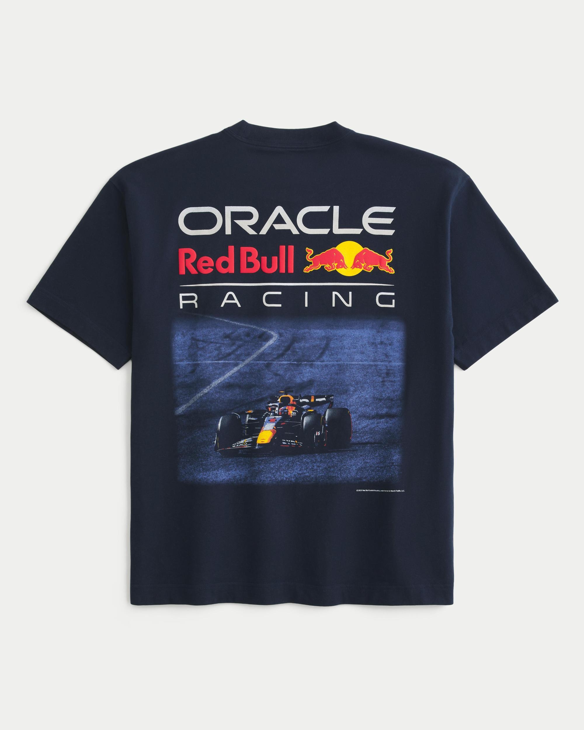Boxy Heavyweight Oracle Red Bull Racing Graphic Tee Product Image