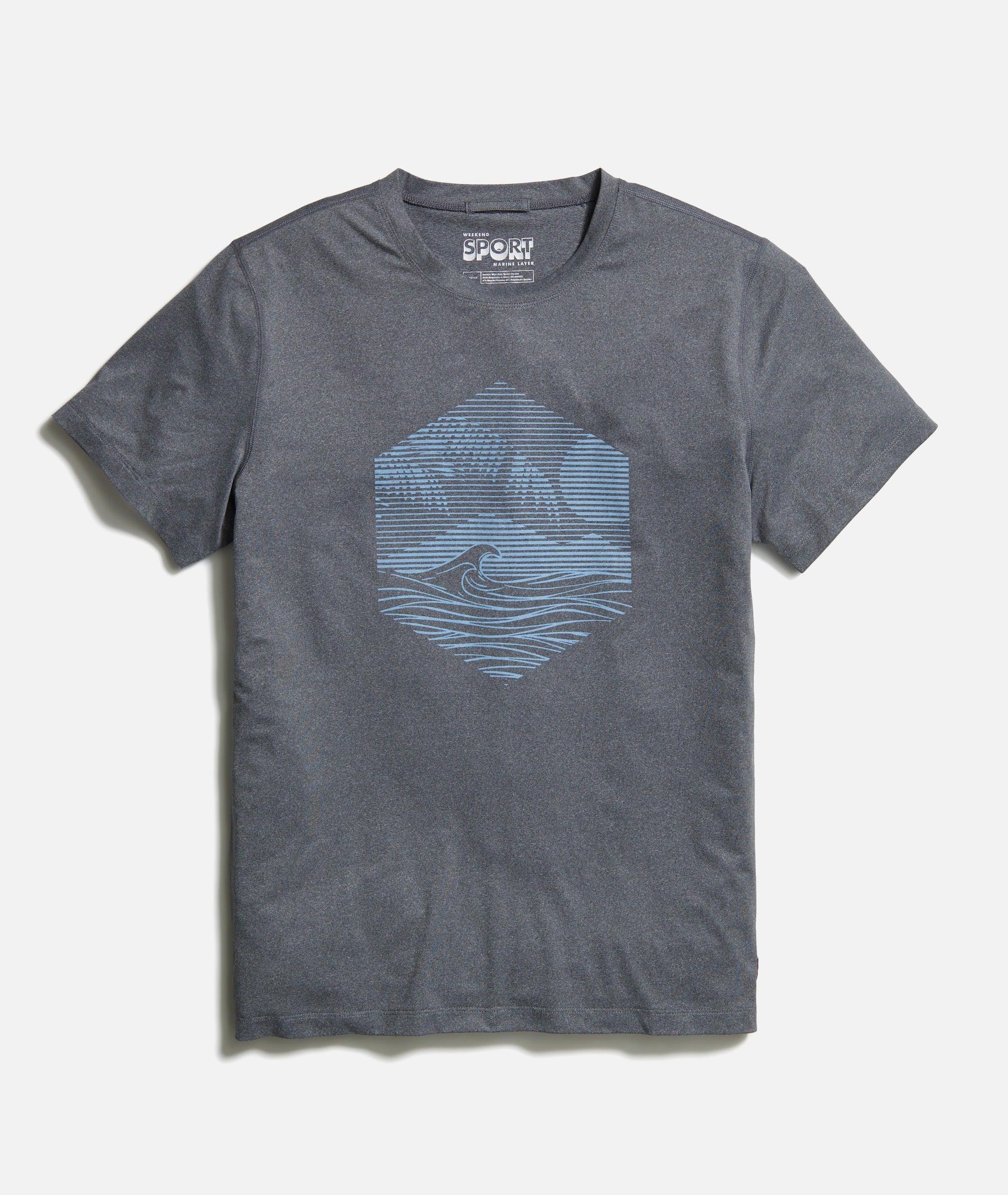 Signature Printed Pocket Tee Product Image
