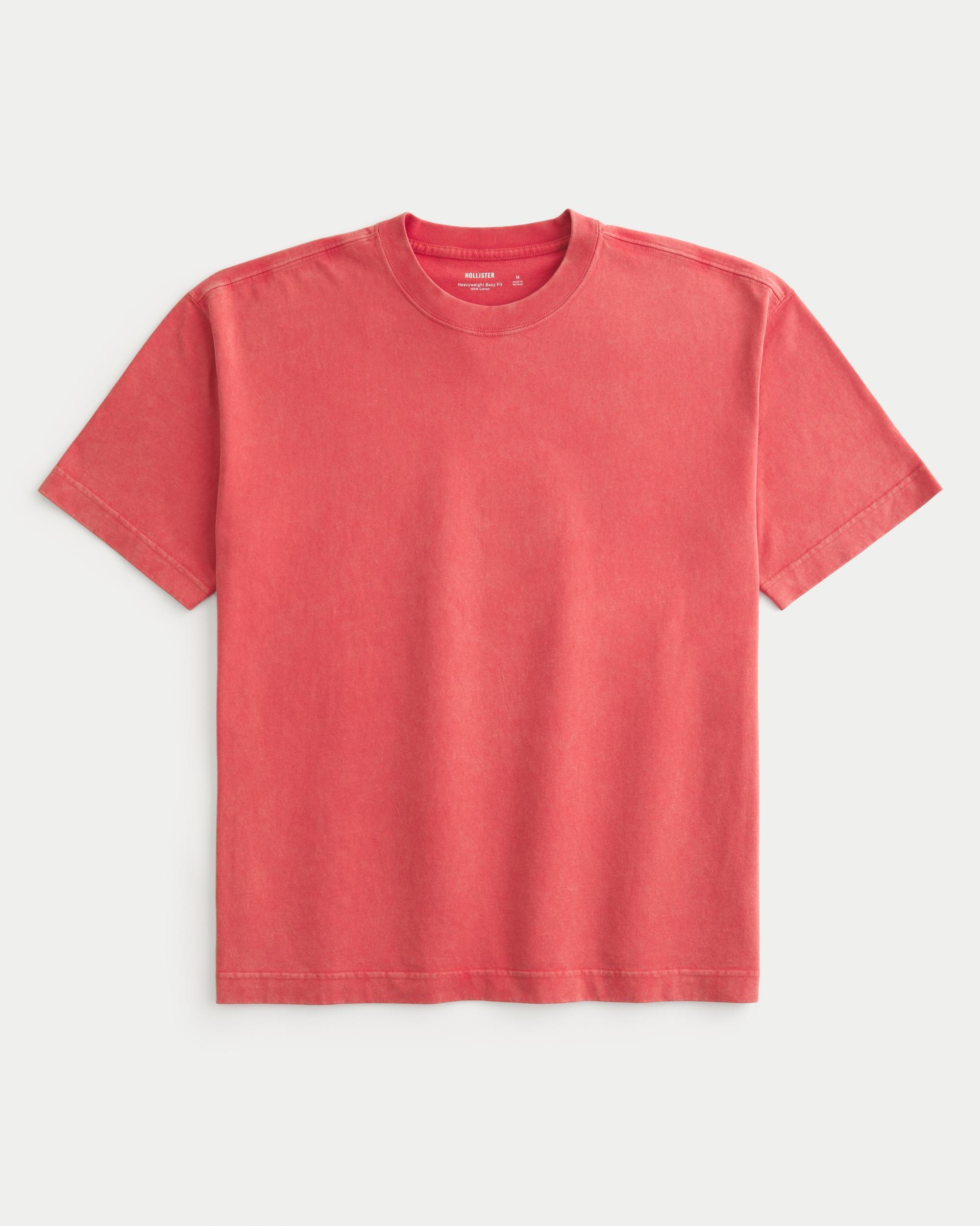 Boxy Heavyweight Camo Crew T-Shirt Product Image