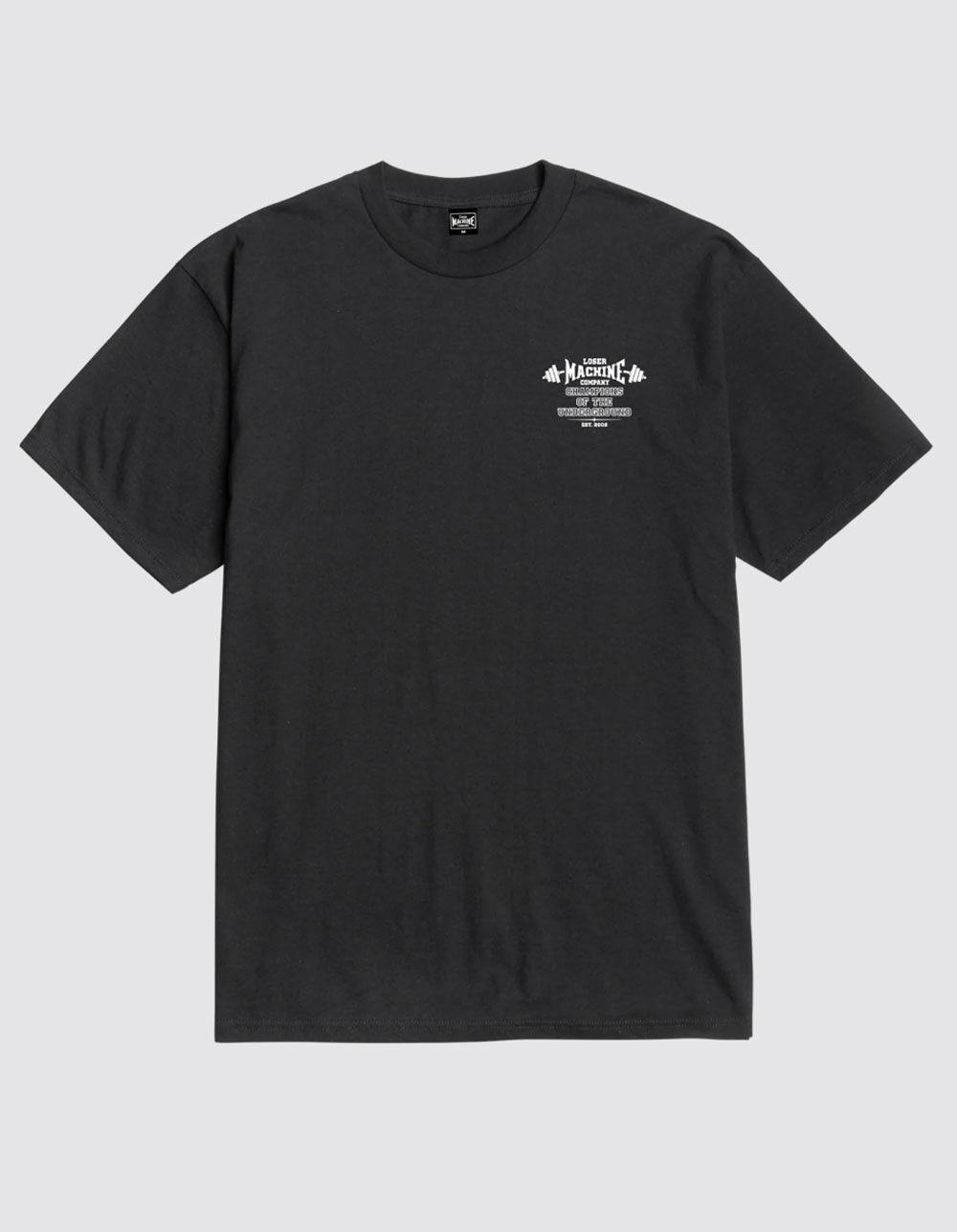 LOSER MACHINE Powerhouse Mens Tee - BLACK Product Image