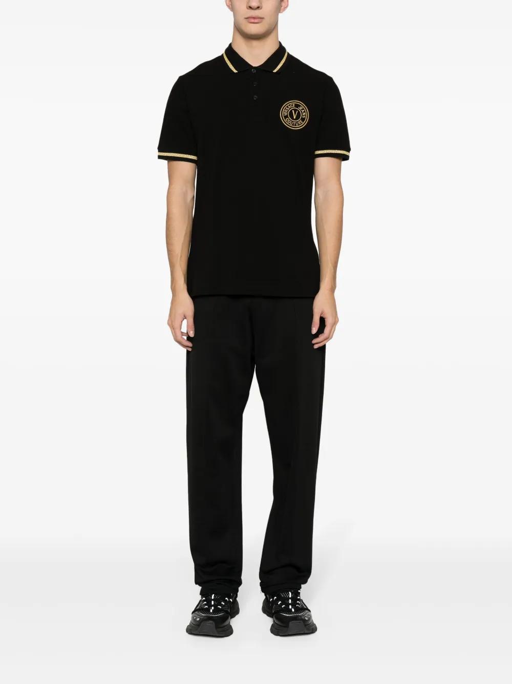 logo-embroidered polo shirt Product Image