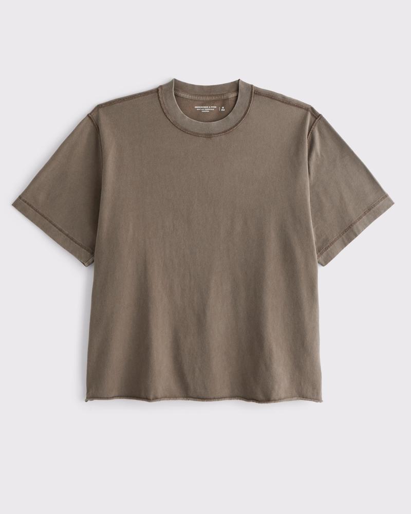 Vintage-Inspired Cropped Tee Product Image