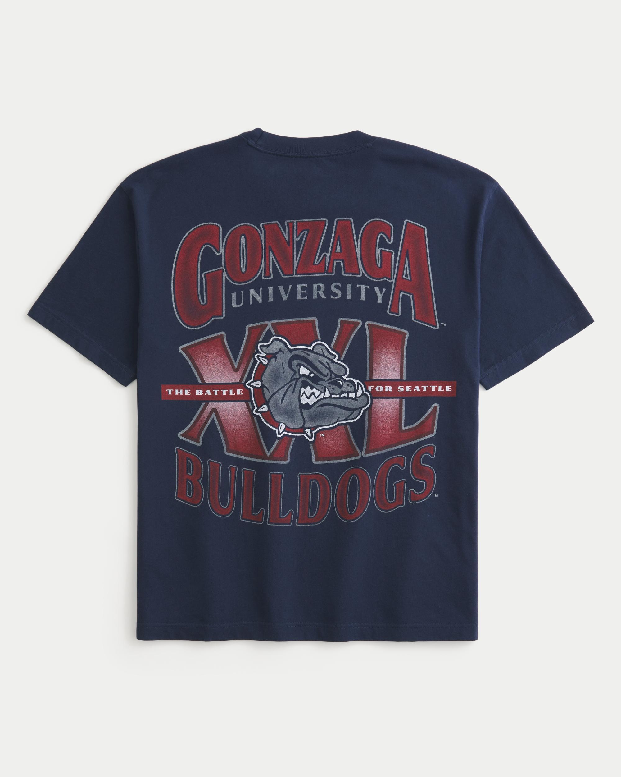 Boxy Gonzaga University Bulldogs Graphic Tee Product Image