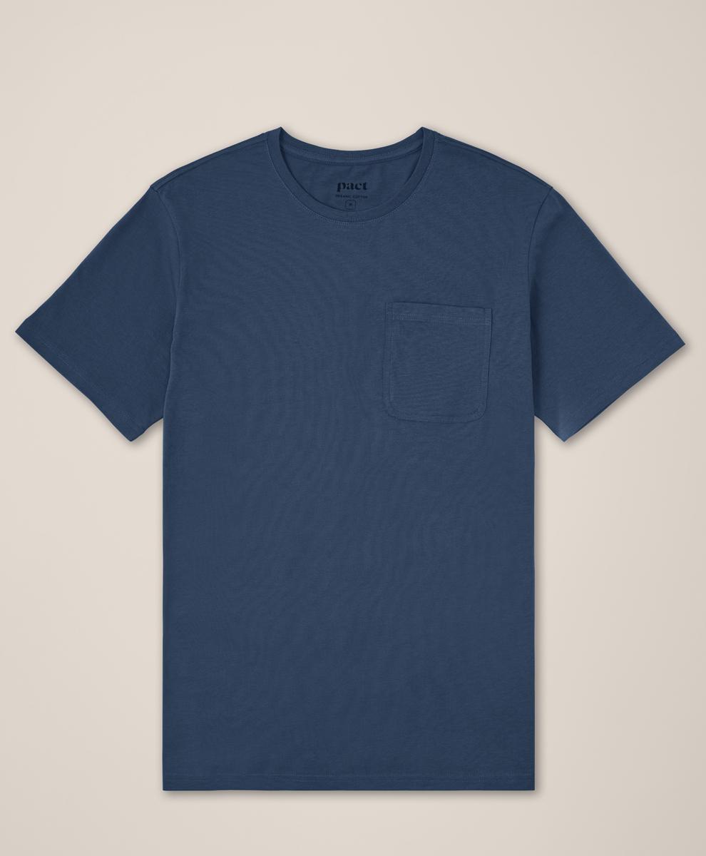 Mens Softspun Pocket Crew Tee XL Product Image