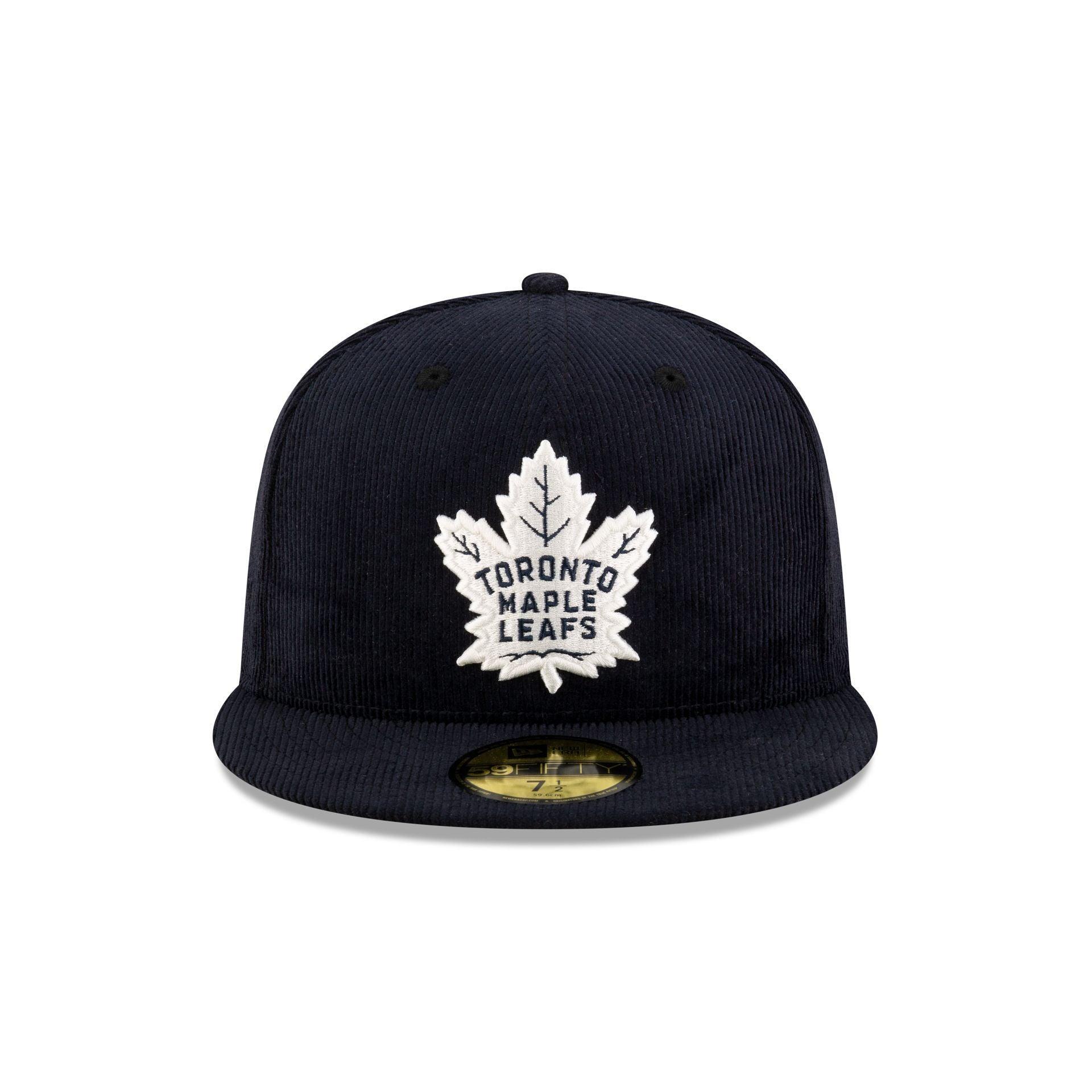 Just Caps Corduroy Toronto Maple Leafs 59FIFTY Fitted Hat Male Product Image