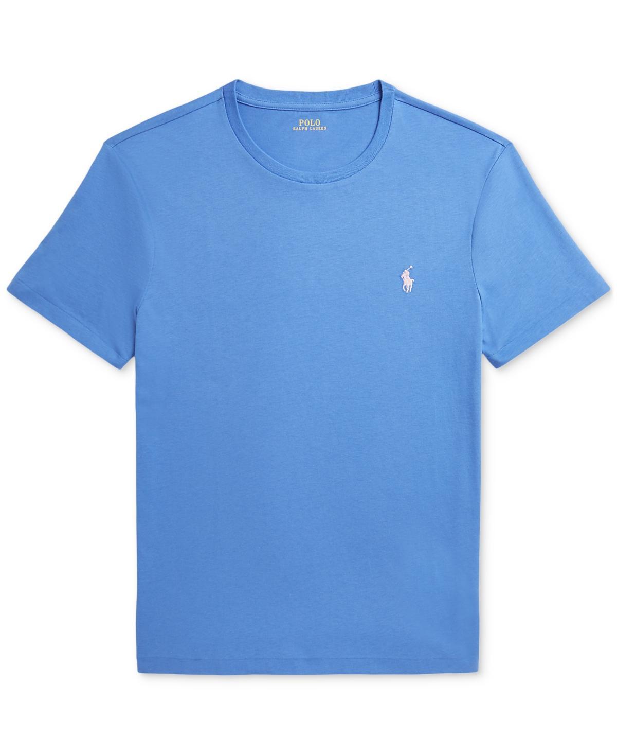 Polo Ralph Lauren Mens Classic-Fit Jersey Crewneck T-Shirt Product Image