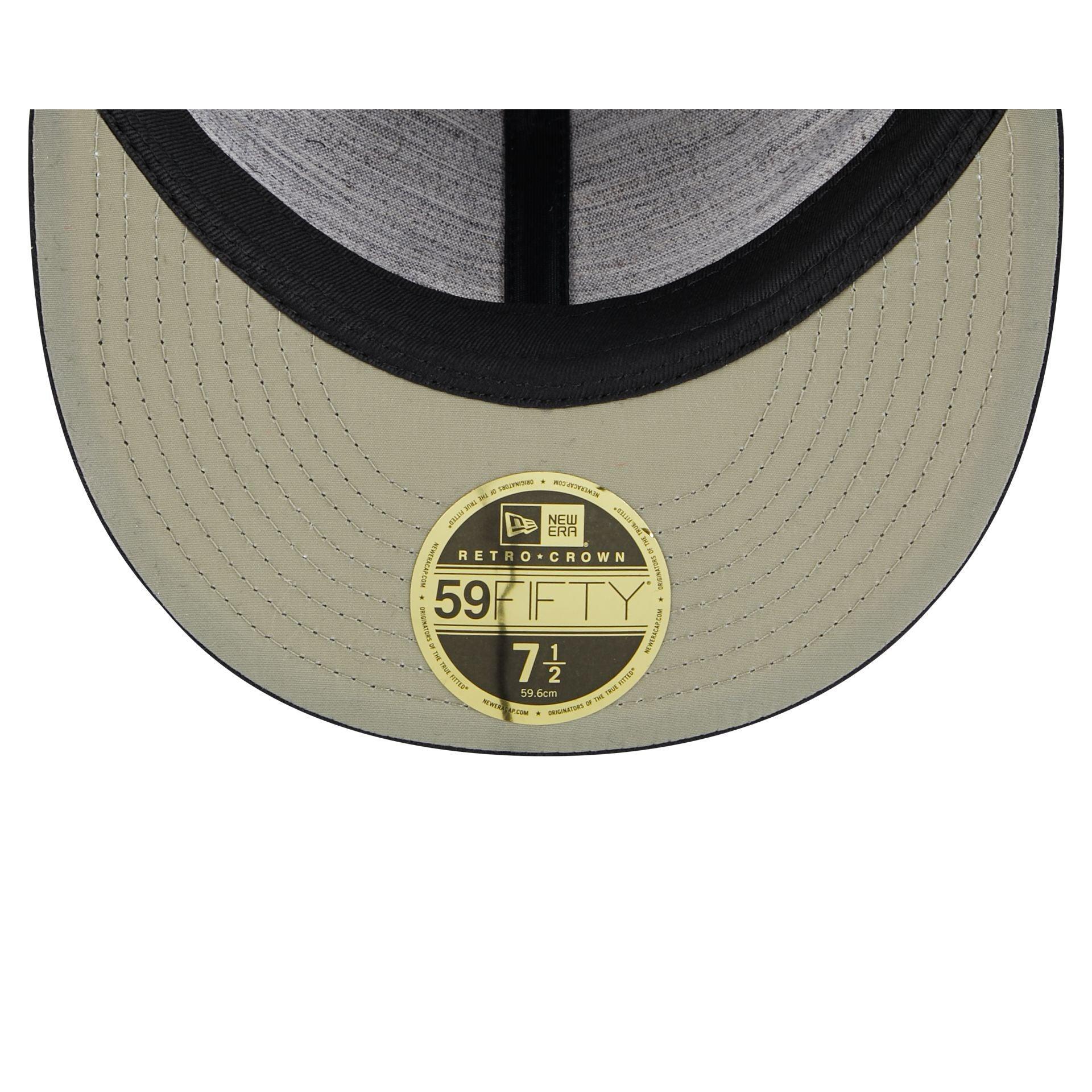 Atlanta Braves Hall of Fame 2025 Retro Crown 9FIFTY Snapback Hat Male Product Image