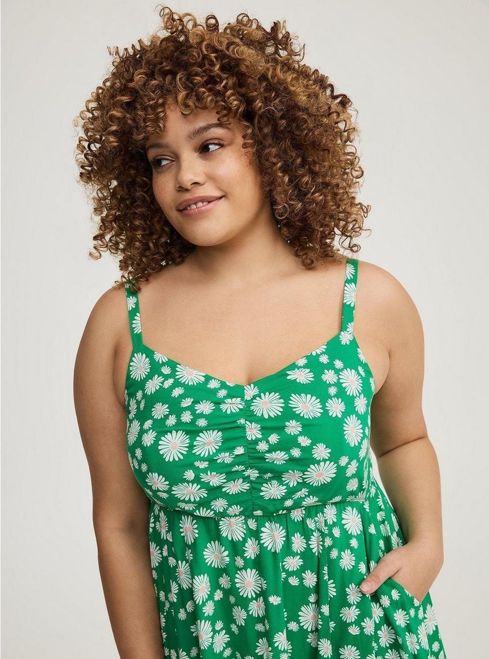 Challis Skater Mini Dress Product Image