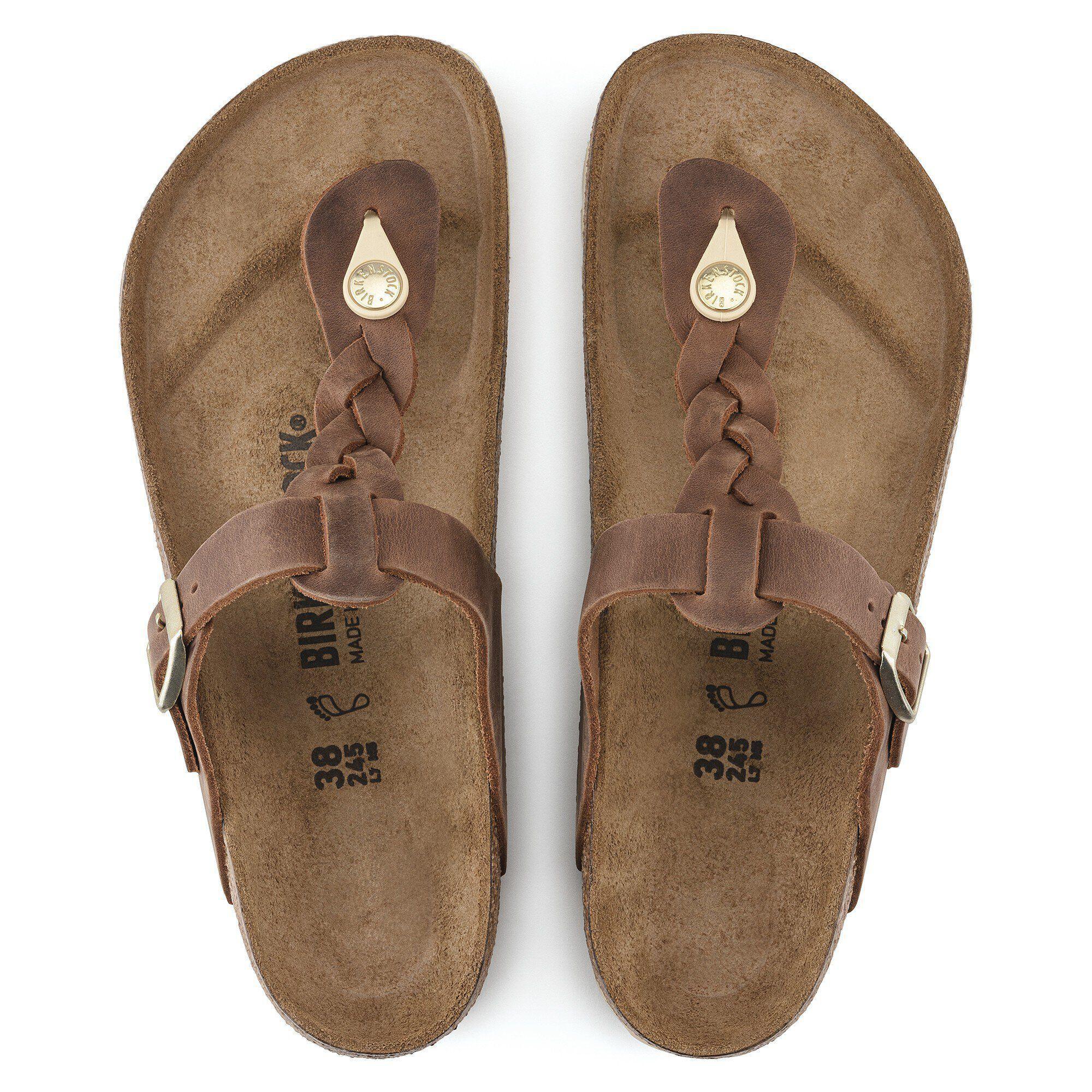 Gizeh Braided Natural Leather Oiled Product Image