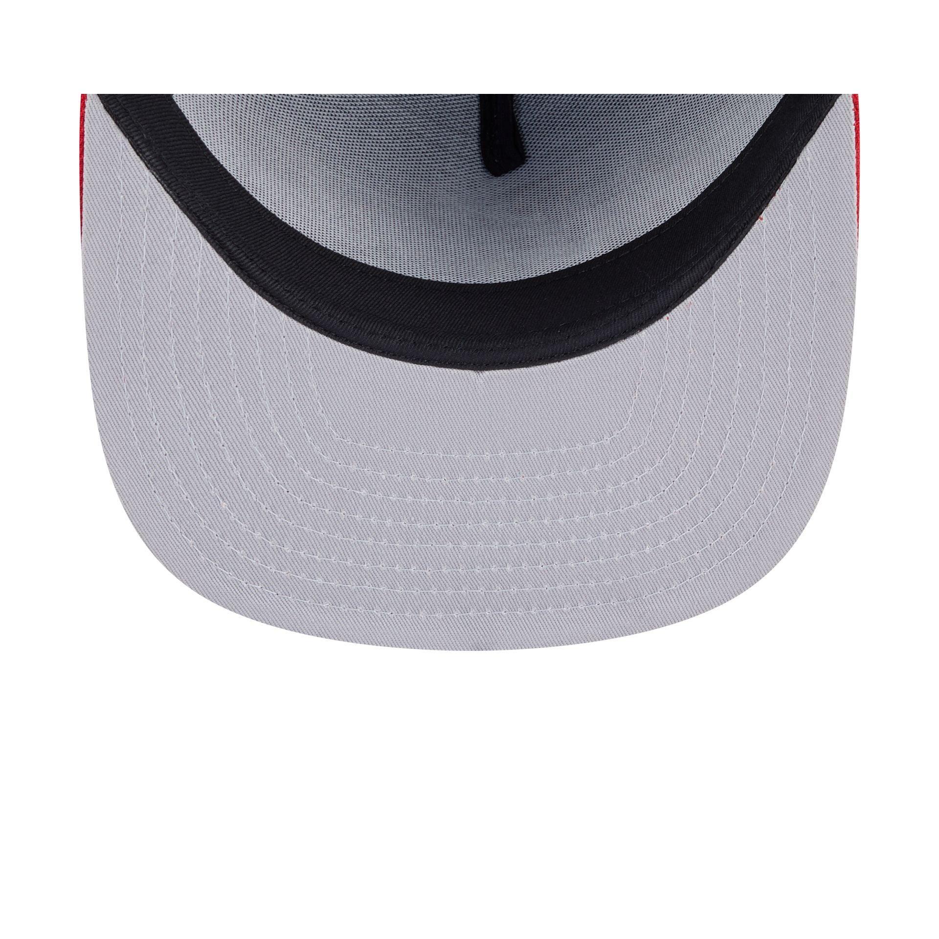 Los Angeles Dodgers City Script 9FIFTY A-Frame Snapback Hat Male Product Image