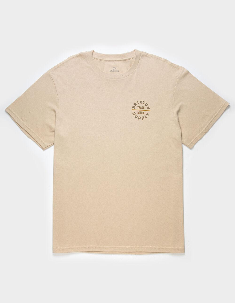 BRIXTON Oath V Mens Tee - Cream/Multi Product Image