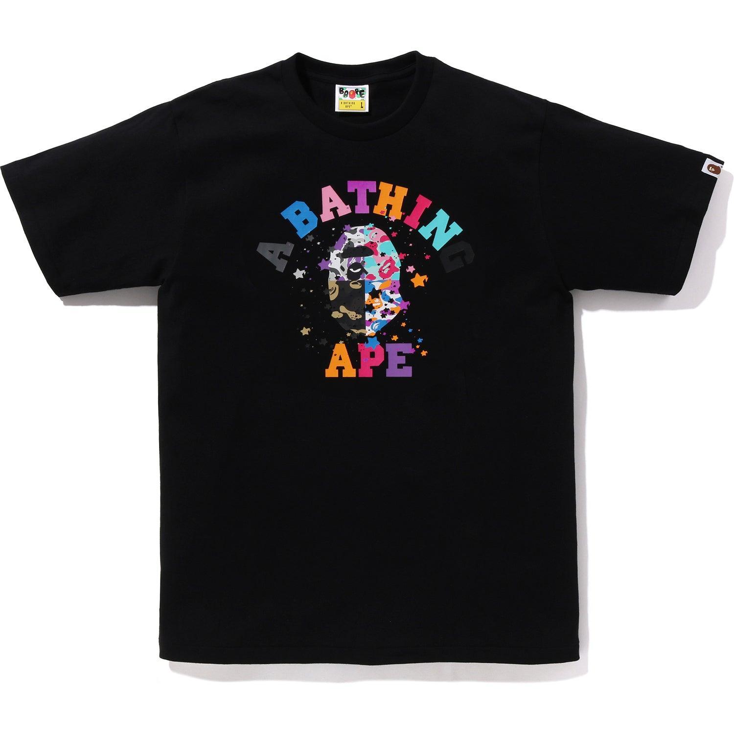 BAPE US COLLEGE STA TEE MENS Male Product Image