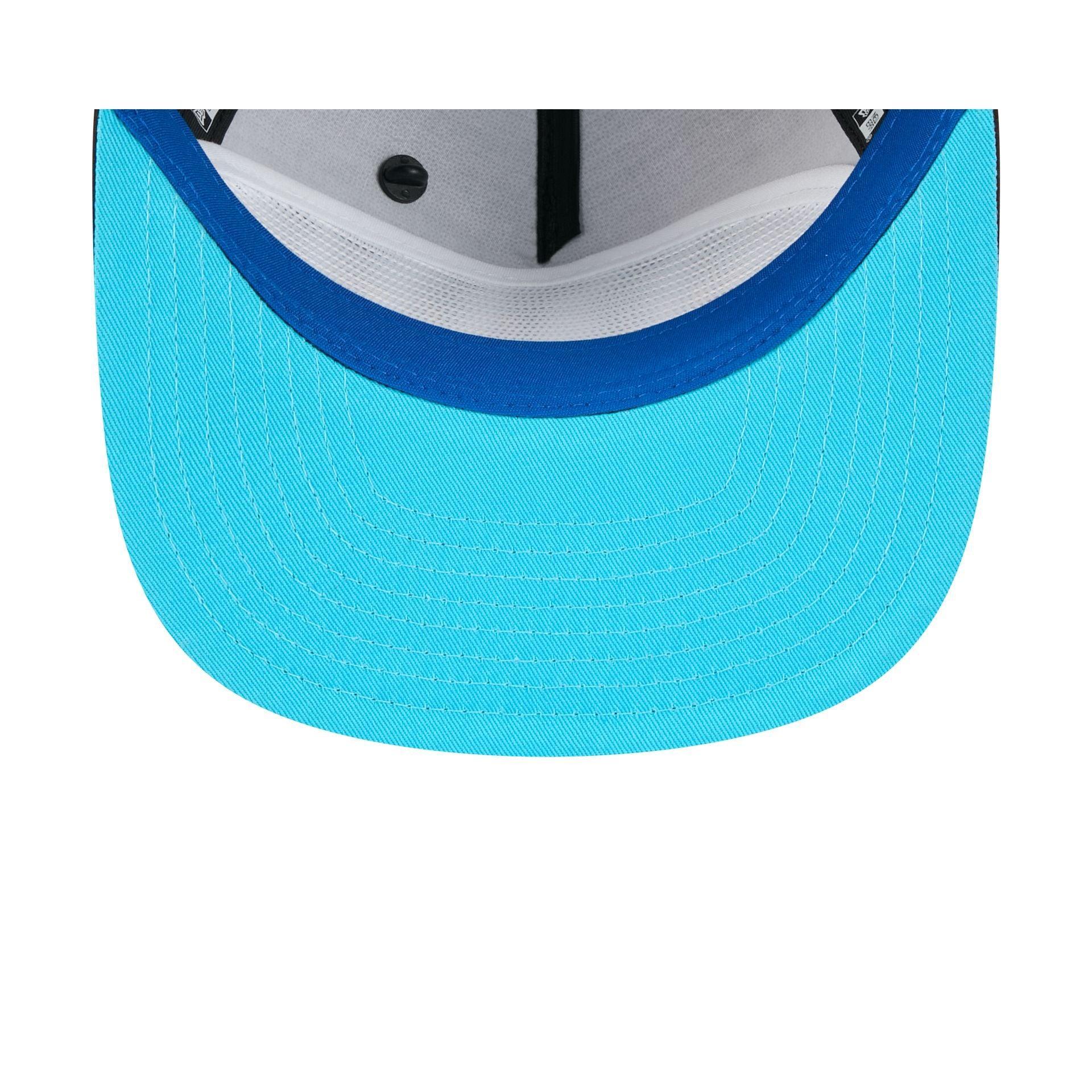 Los Angeles Lakers Circle Patch 9SEVENTY Stretch-Snap Hat Male Product Image