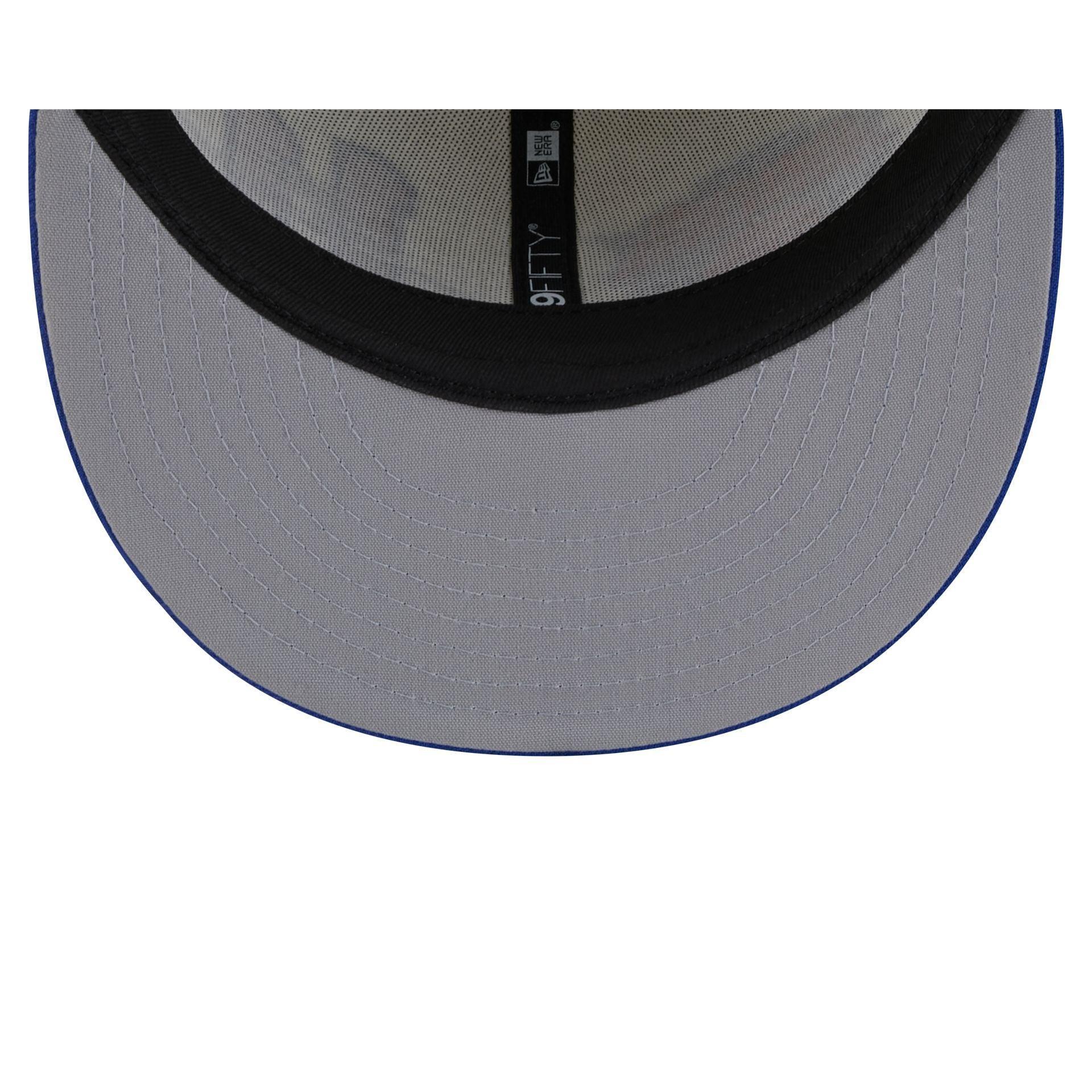 New York Knicks Jalen Brunson Chrome White 59FIFTY Fitted Hat Male Product Image
