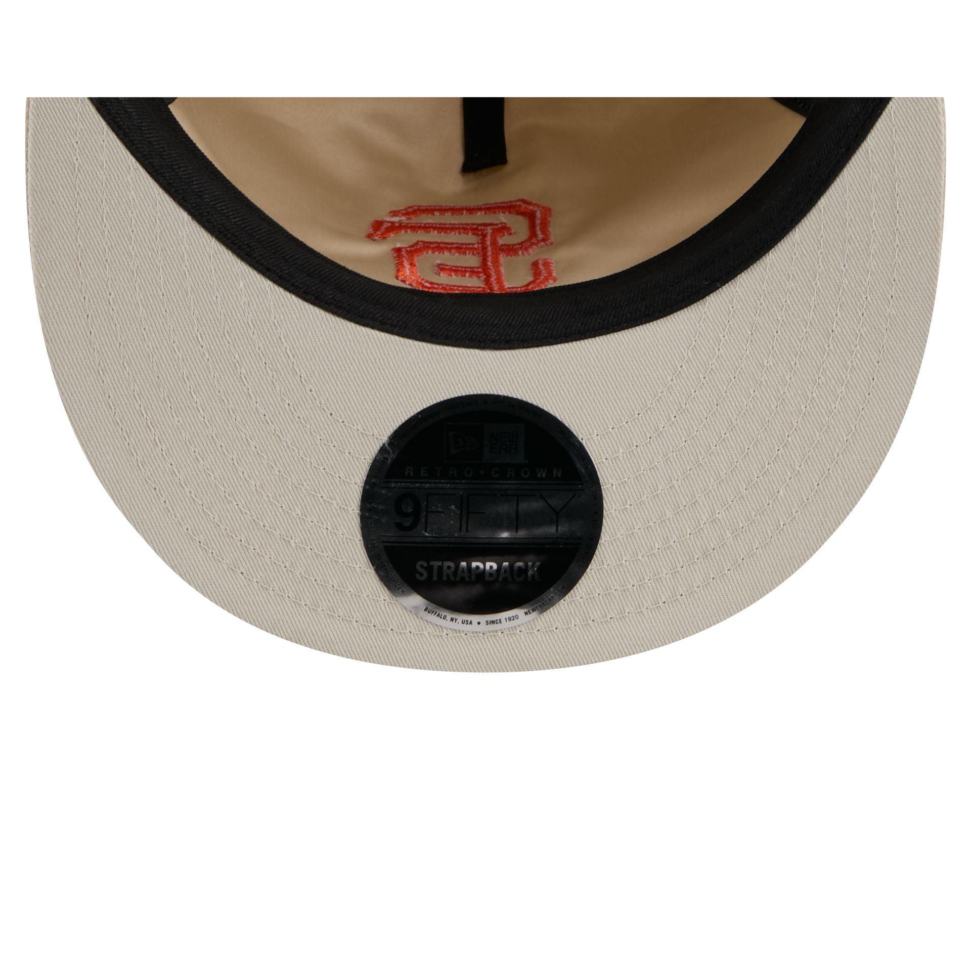 Los Angeles Angels Brushed Nylon Retro Crown 9FIFTY Adjustable Hat Male Product Image