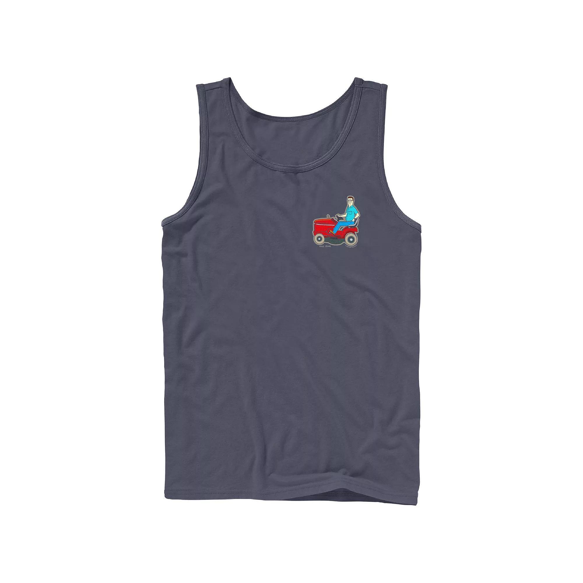 Men's Netflix Stranger Things Scoops Ahoy Ice Cream Parlor Graphic Tank Top, Size: Small, Blue Product Image