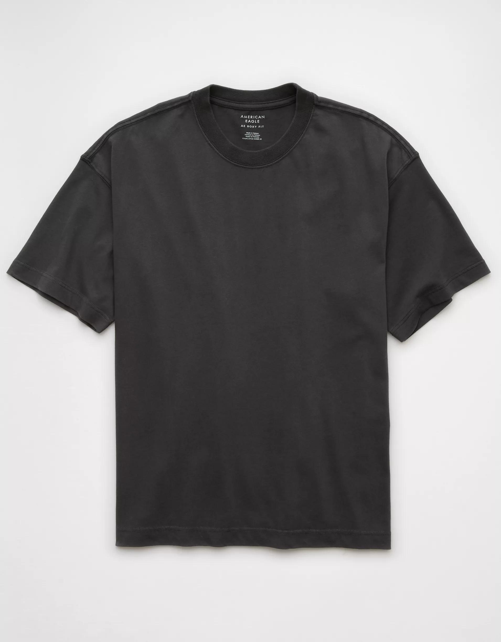 AE Boxy Sueded Jersey T-Shirt Product Image
