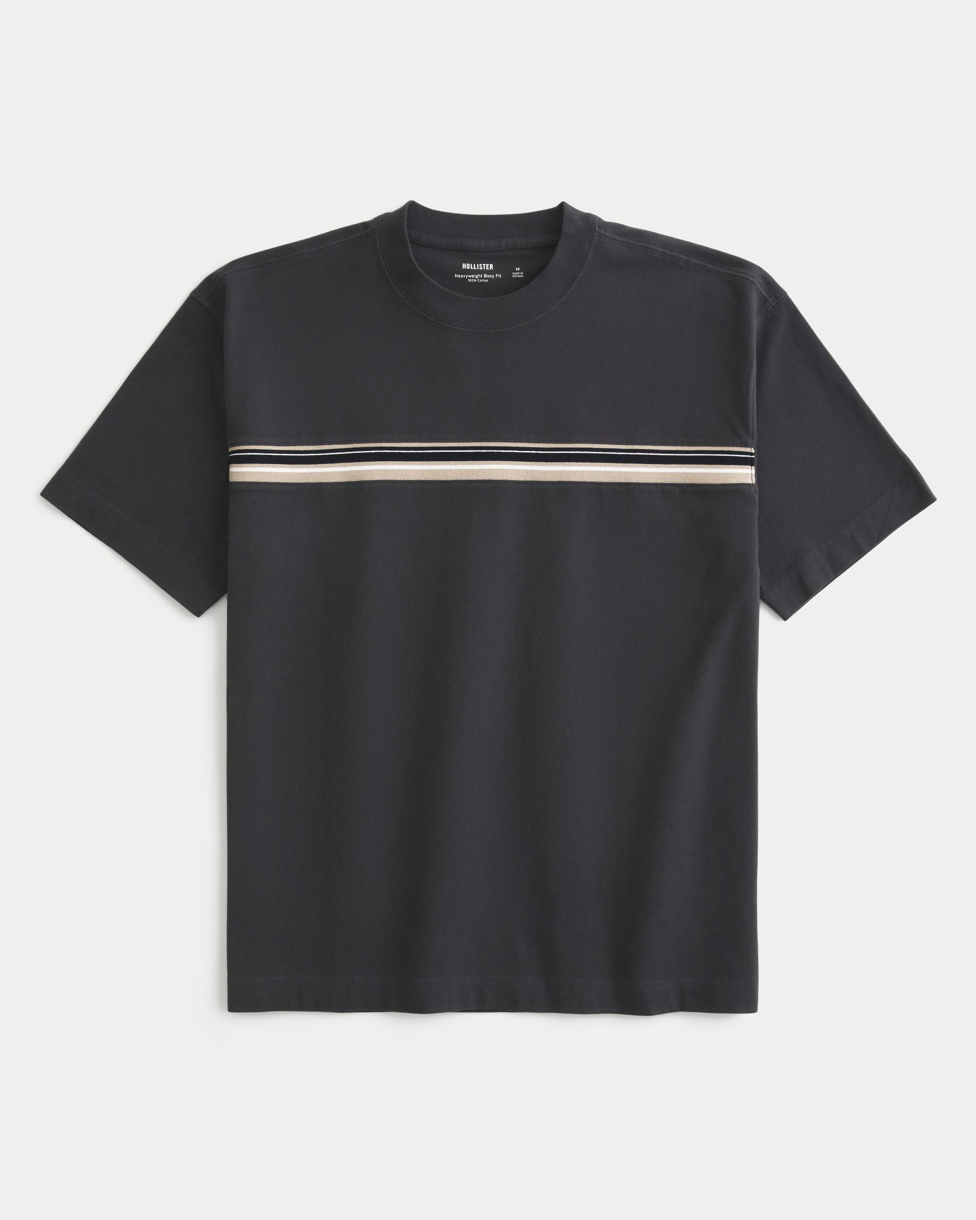 Boxy Heavyweight Washed Crew T-Shirt Product Image