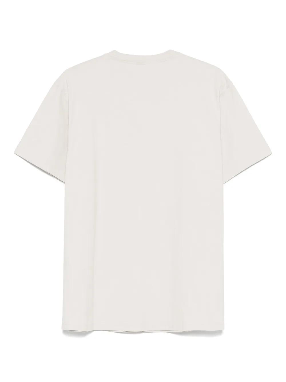 SUNFLOWER Easy Logo T-shirt In Light Grey Product Image