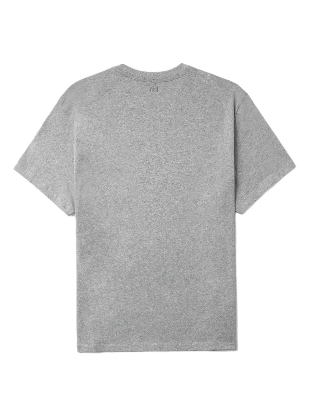logo-embroidered cotton T-shirt Product Image
