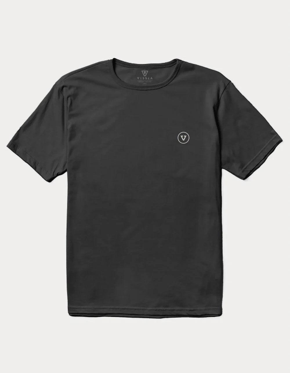 VISSLA Coastliner Mens Tee - BLACK Product Image