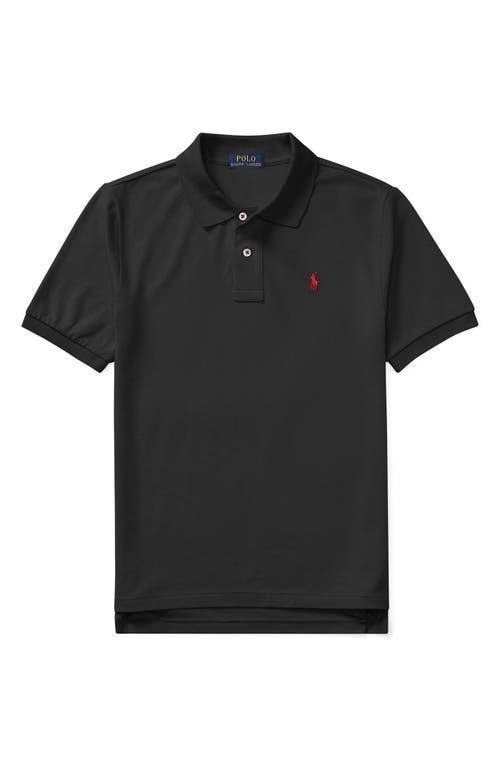 POLO RALPH LAUREN KIDS Polo Pony-embroidered cotton T-shirt - Pink Product Image