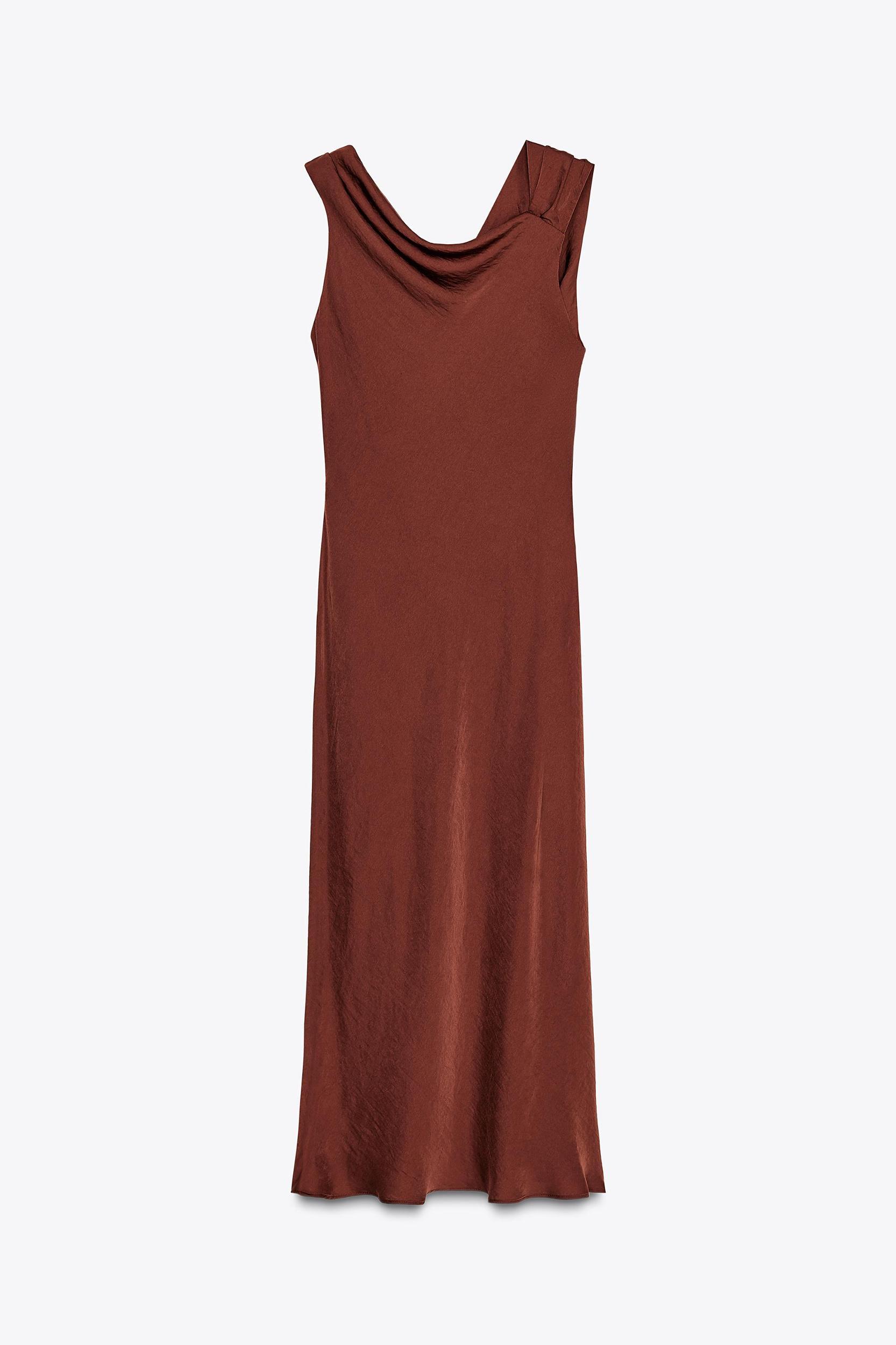 GOLDEN APPLIQUÉ MIDI DRESS Product Image