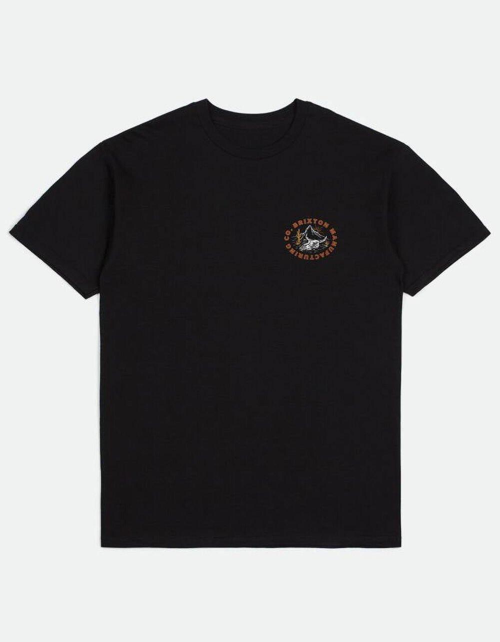 BRIXTON Croslin Mens Tee - BLACK Product Image