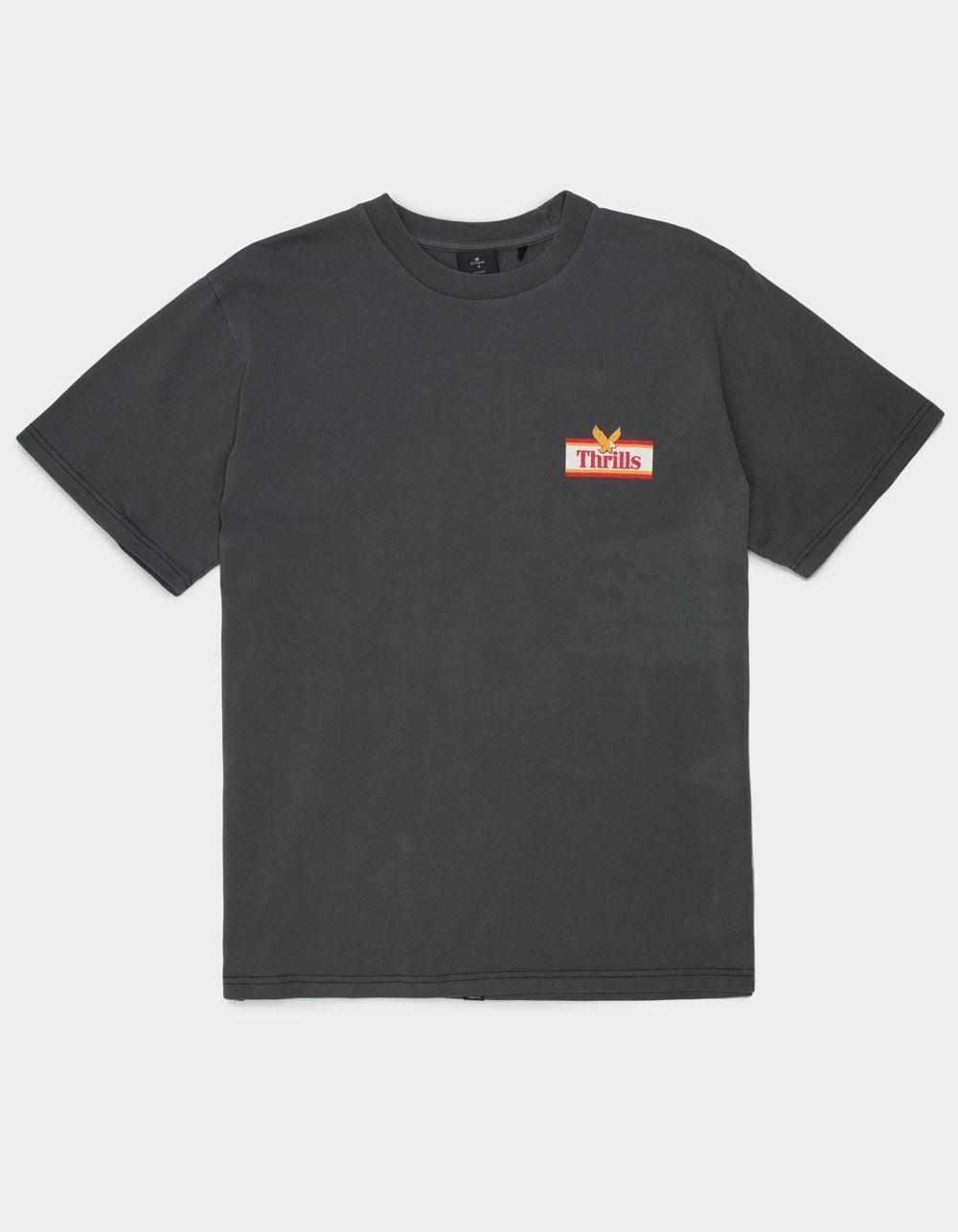 THRILLS Never Stop Mens Tee - BLACK Product Image