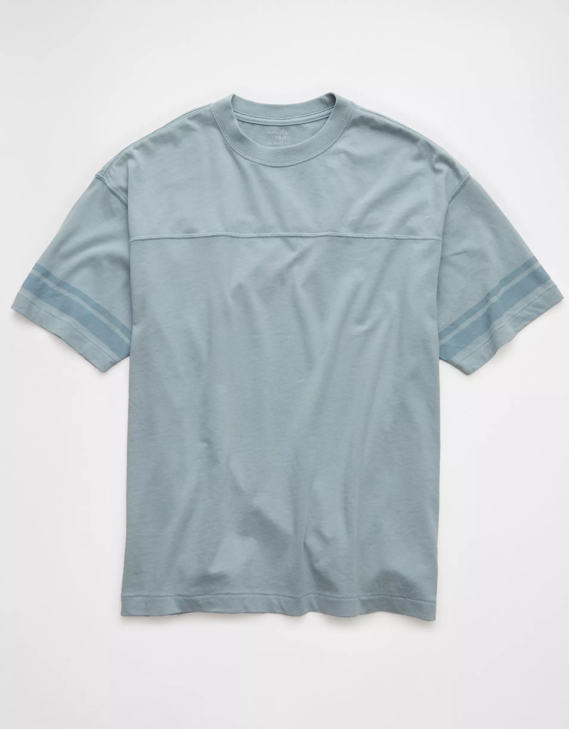 AE Boxy Sueded Football T-Shirt Product Image