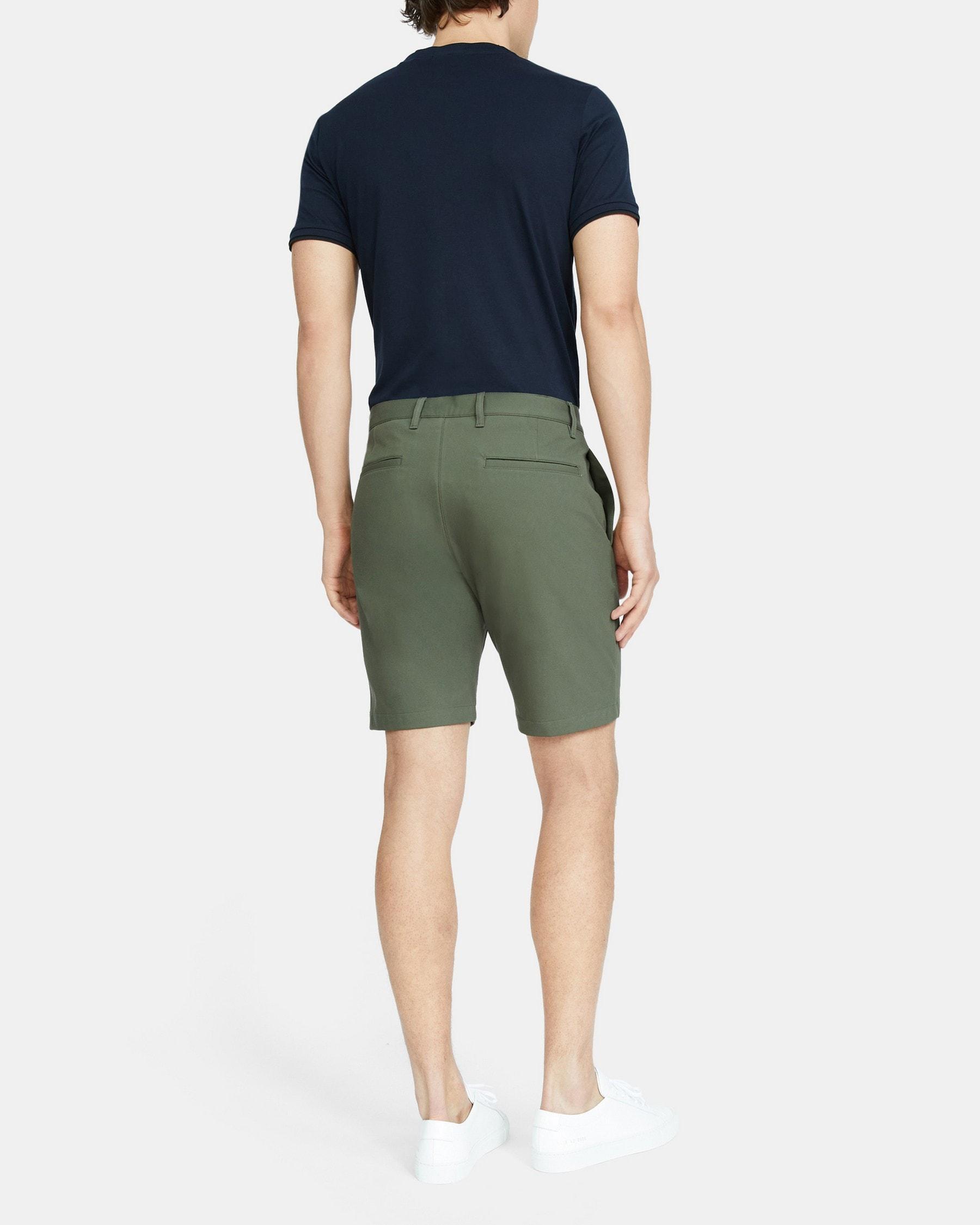 Zaine Short in Stretch Cotton Product Image