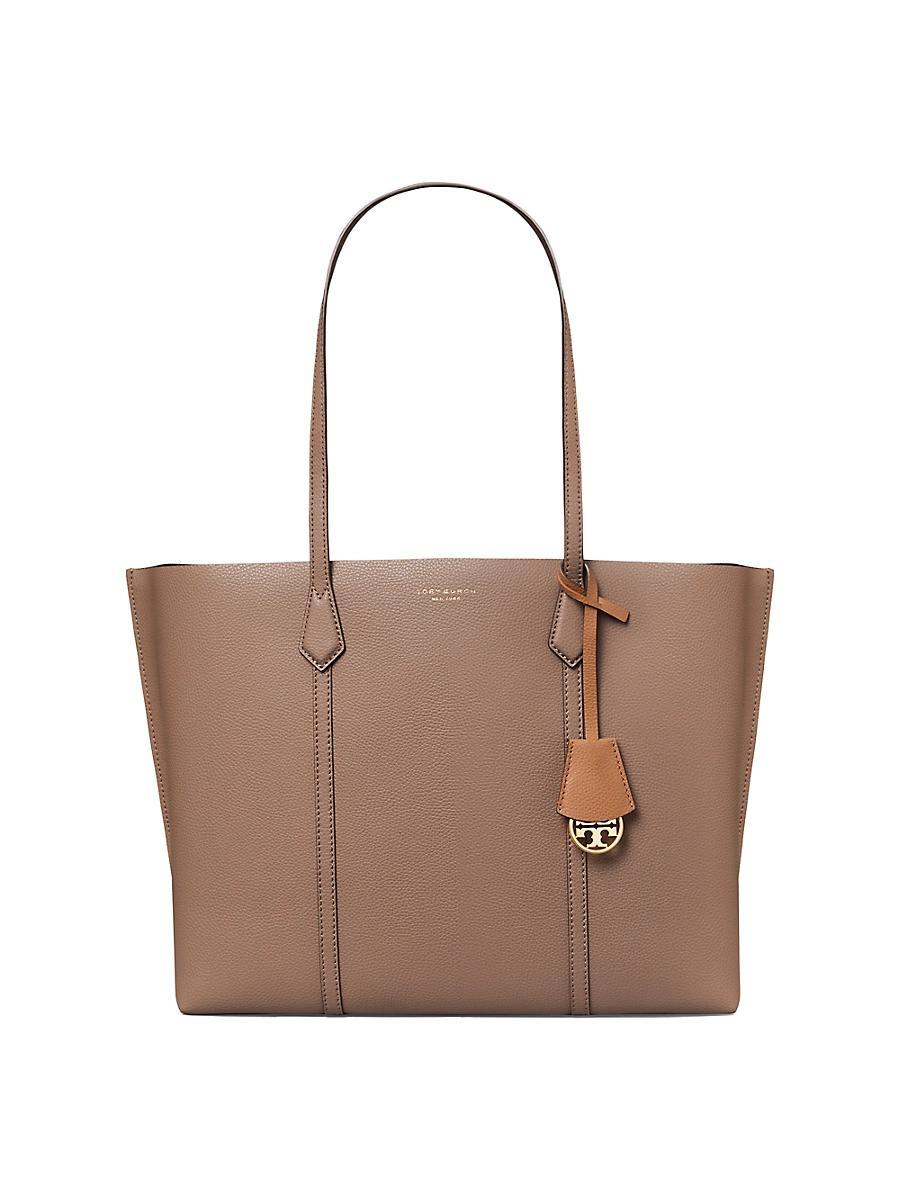 Tory Burch Perry Triple Compartment Tote Clam Shell One Size Product Image