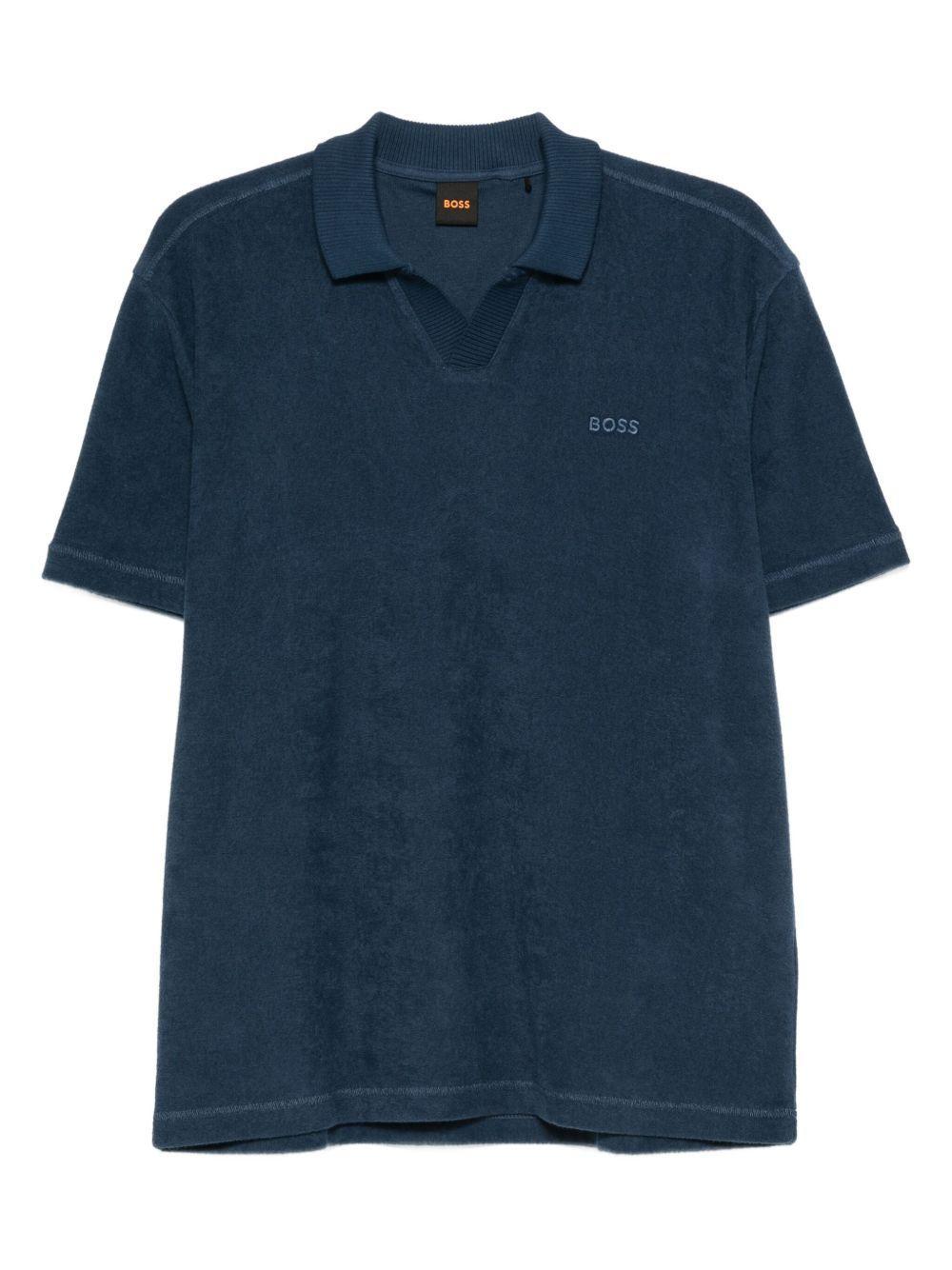 logo-embroidered cotton t-shirt Product Image