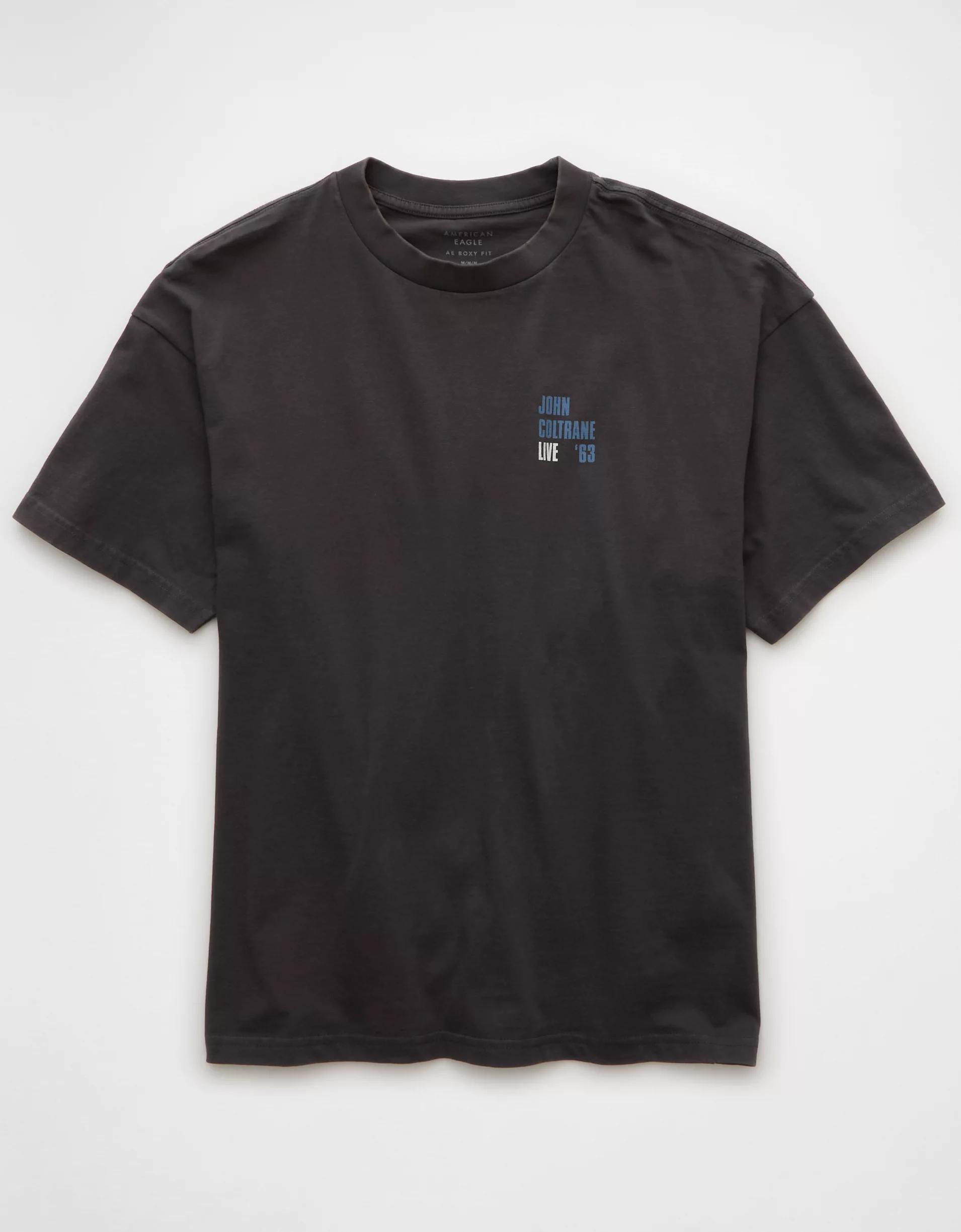 AE Boxy Miles Davis Graphic T-Shirt Product Image
