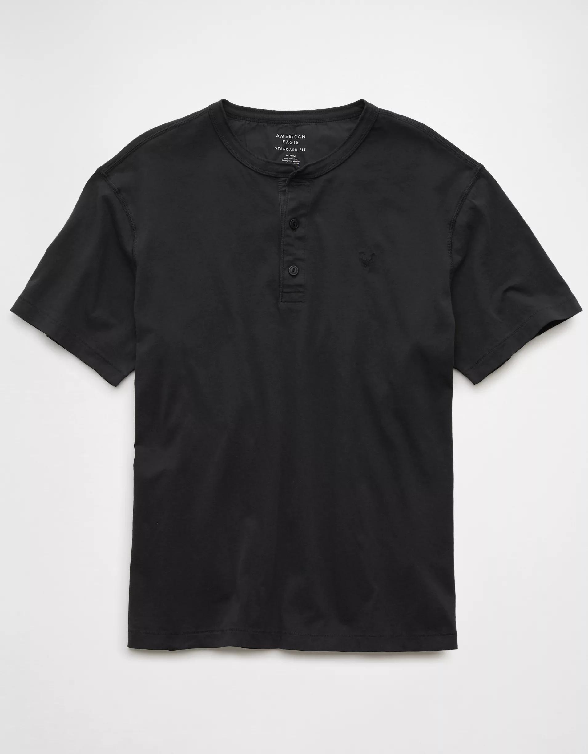 AE Lived-In Henley T-Shirt Product Image