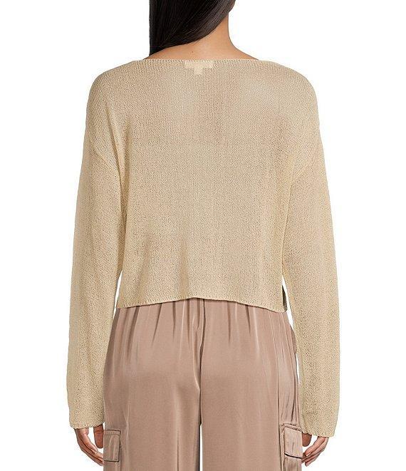 Blu Pepper Long Sleeve Lightweight Box Sweater Product Image