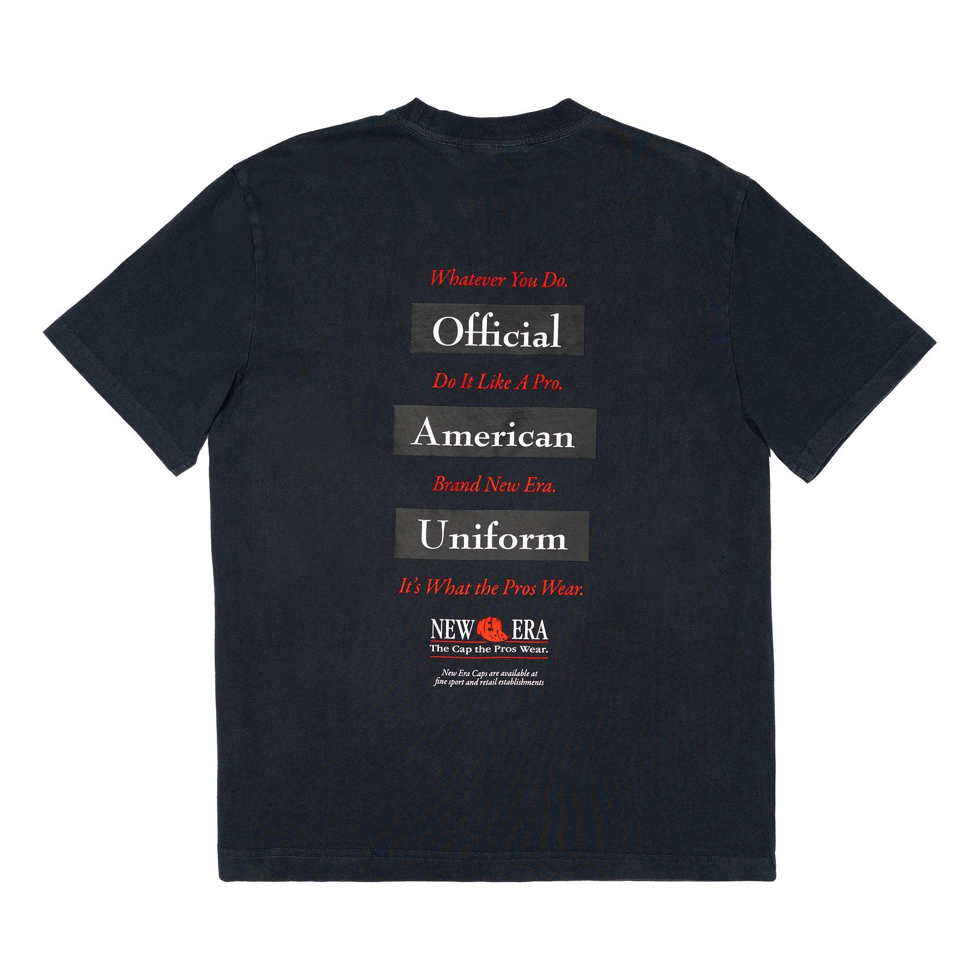 New Era Branded Like A Pro Black T-Shirt Male Product Image