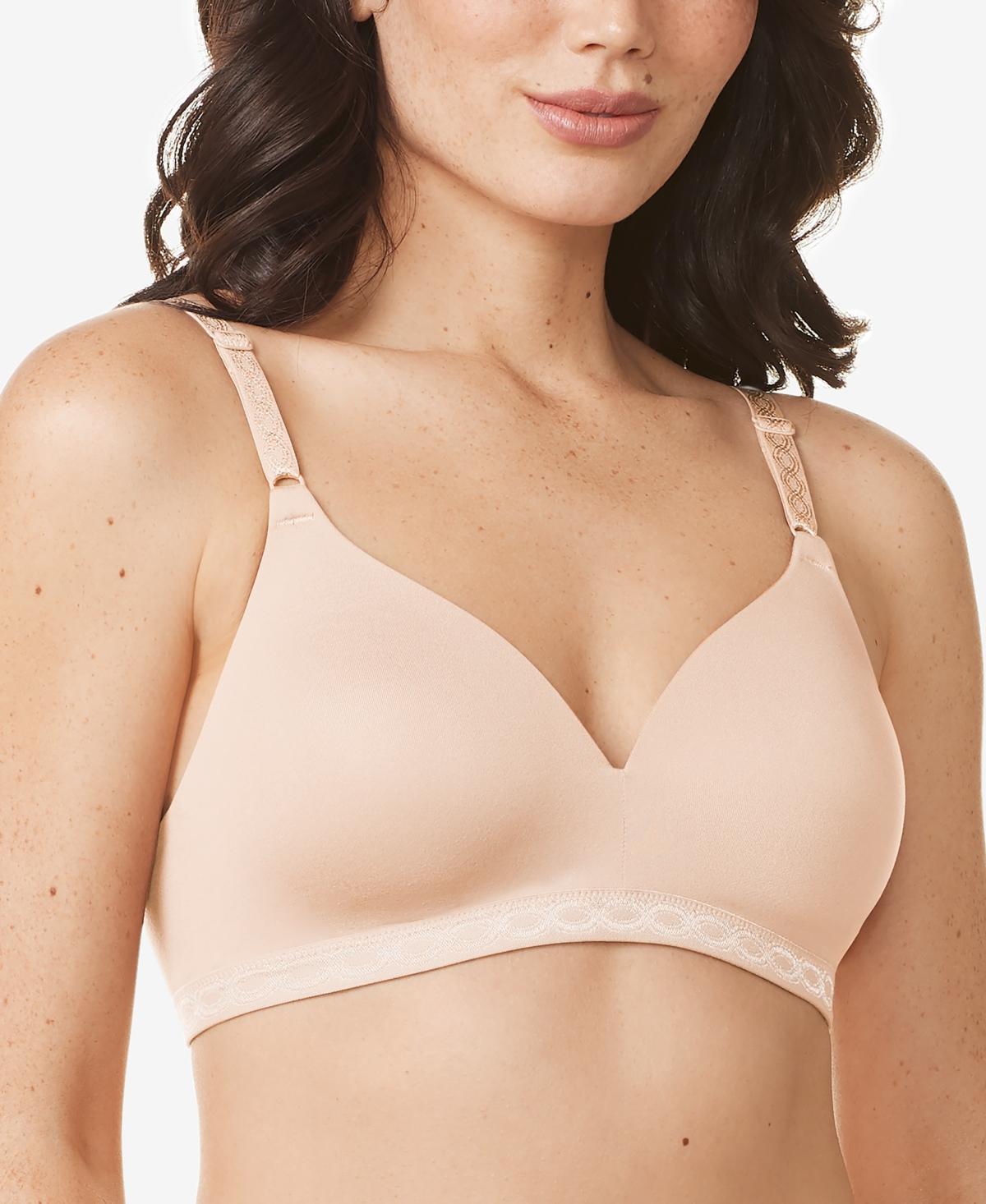 Warners Cloud 9® Super Soft Wireless Lightly Lined Comfort Bra 1269, Women's, Size: 32 A, Toasted Brown Product Image