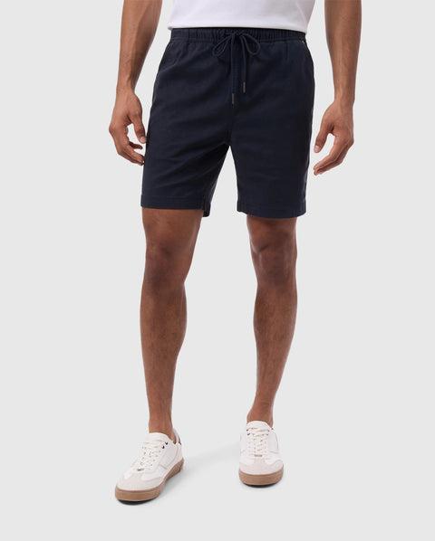 Men's Willis Stretch Tencel Short 410 NAVY / S Product Image
