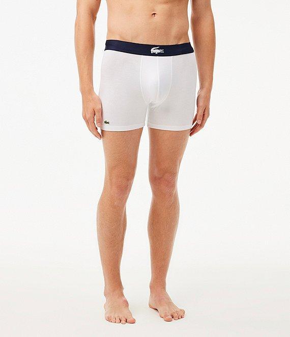Lacoste Big Croc 5#double; Inseam Boxer Briefs 3-Pack Product Image