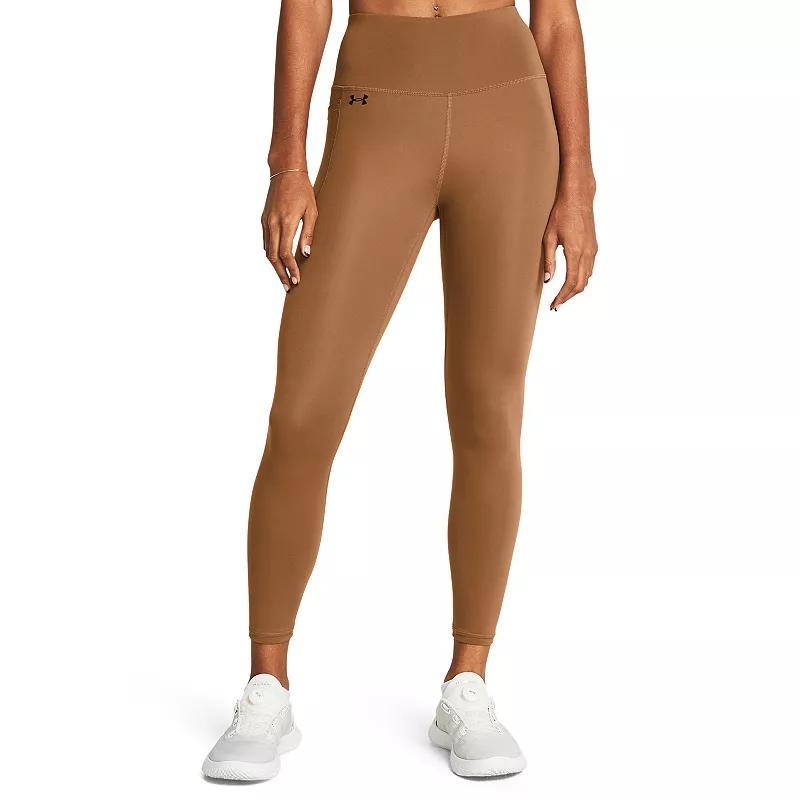 Women's Under Armour Motion High-Waisted 7/8 Ankle Leggings, Size: Small, Gray Product Image