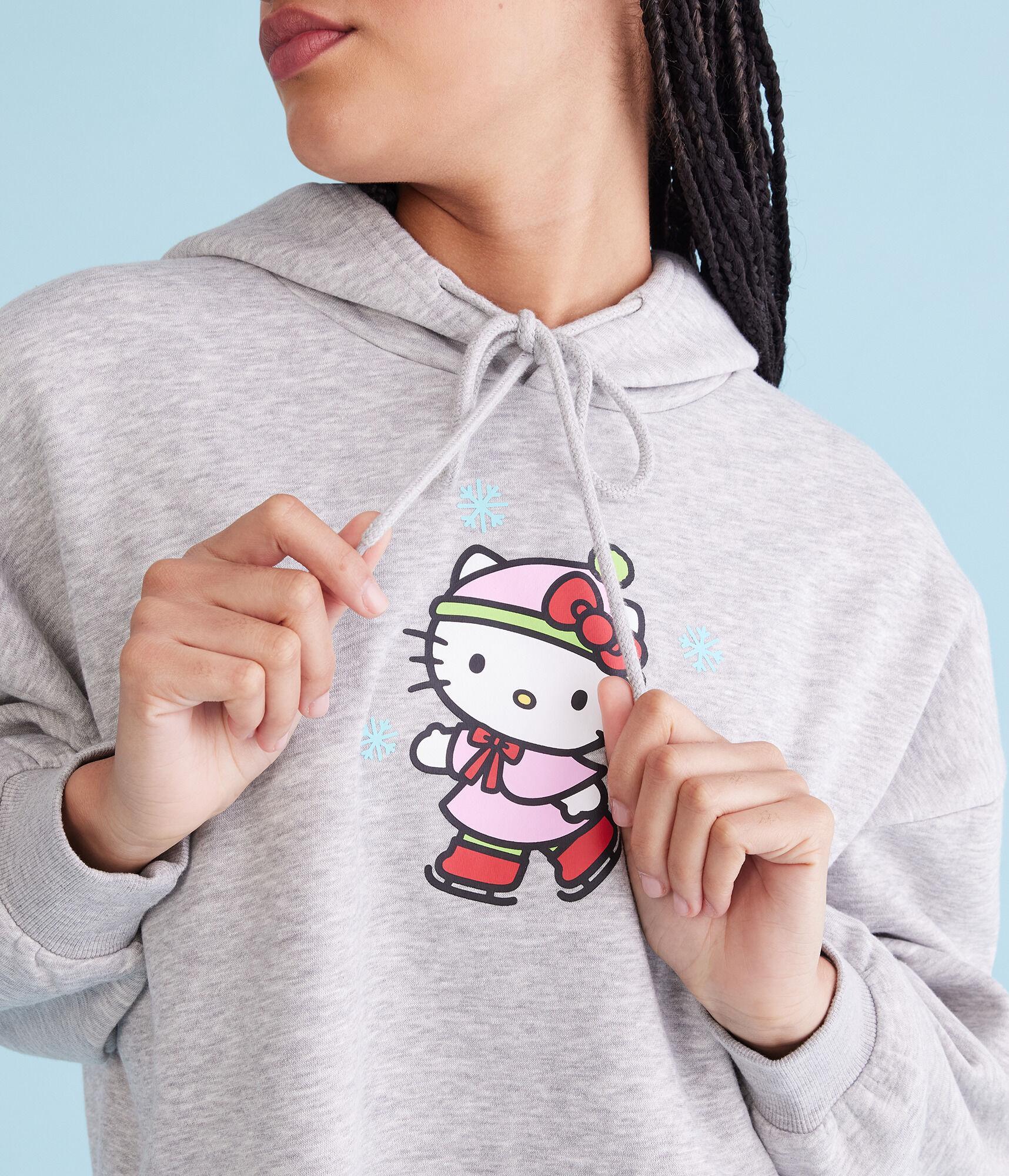 Hello Kitty Ice Skating Pullover Hoodie Product Image
