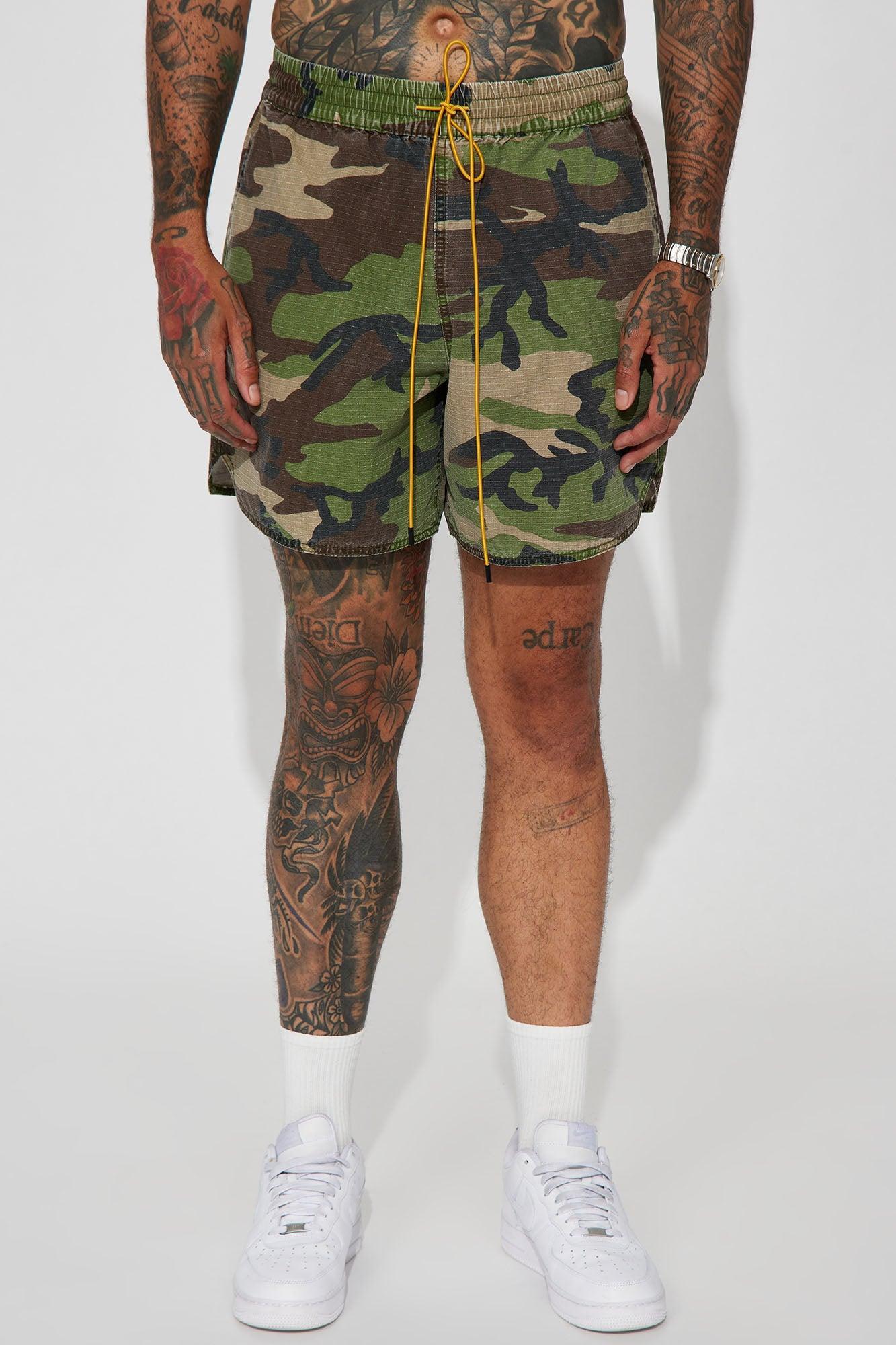 Games Calling Warmup Shorts - Camouflage Product Image