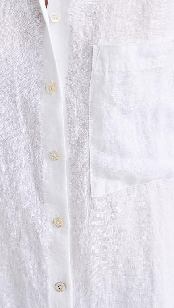 AYR The Deeper End Shirt in Linen | Shopbop Product Image