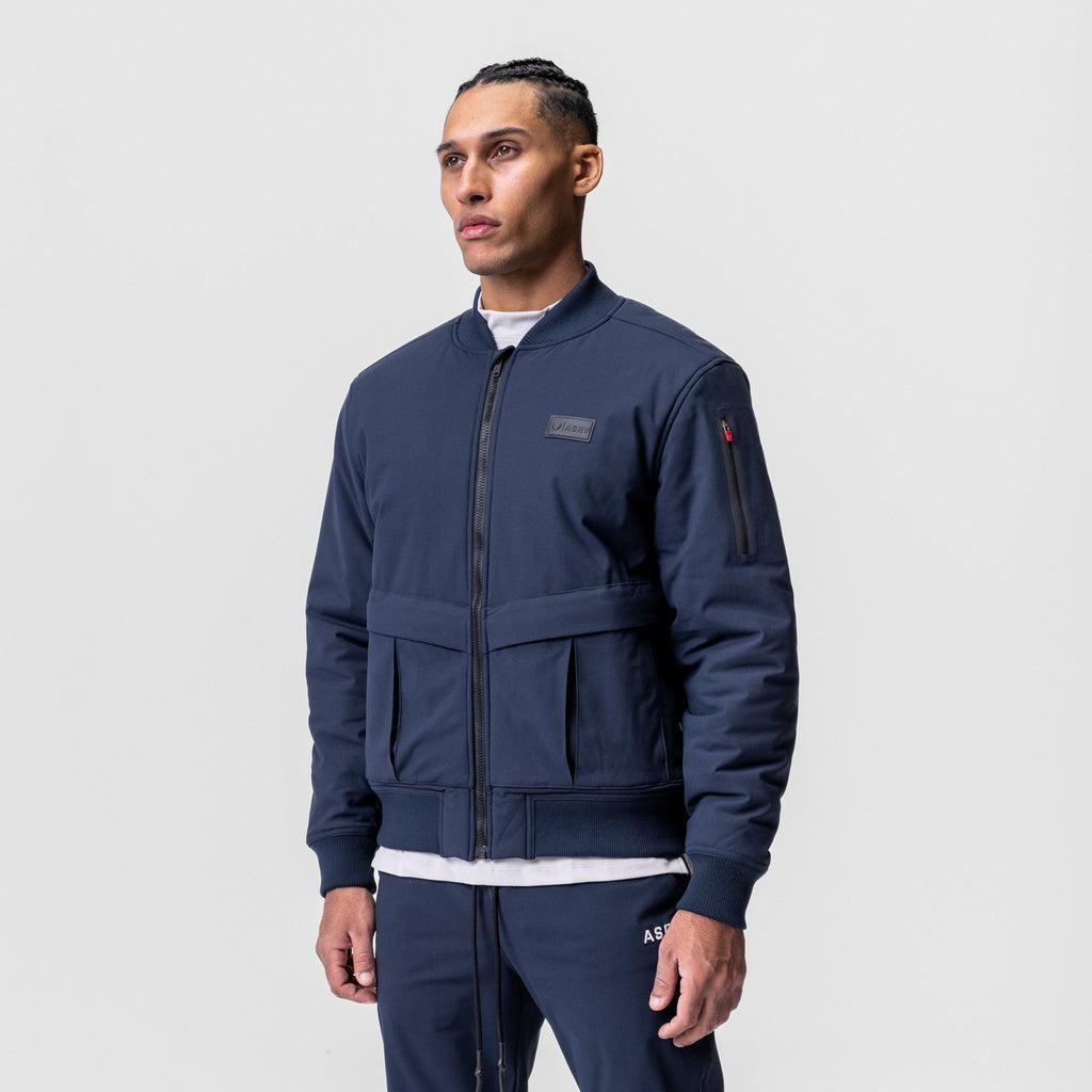 0677. Kinterra™ Weatherproof Bomber Jacket - Navy Product Image