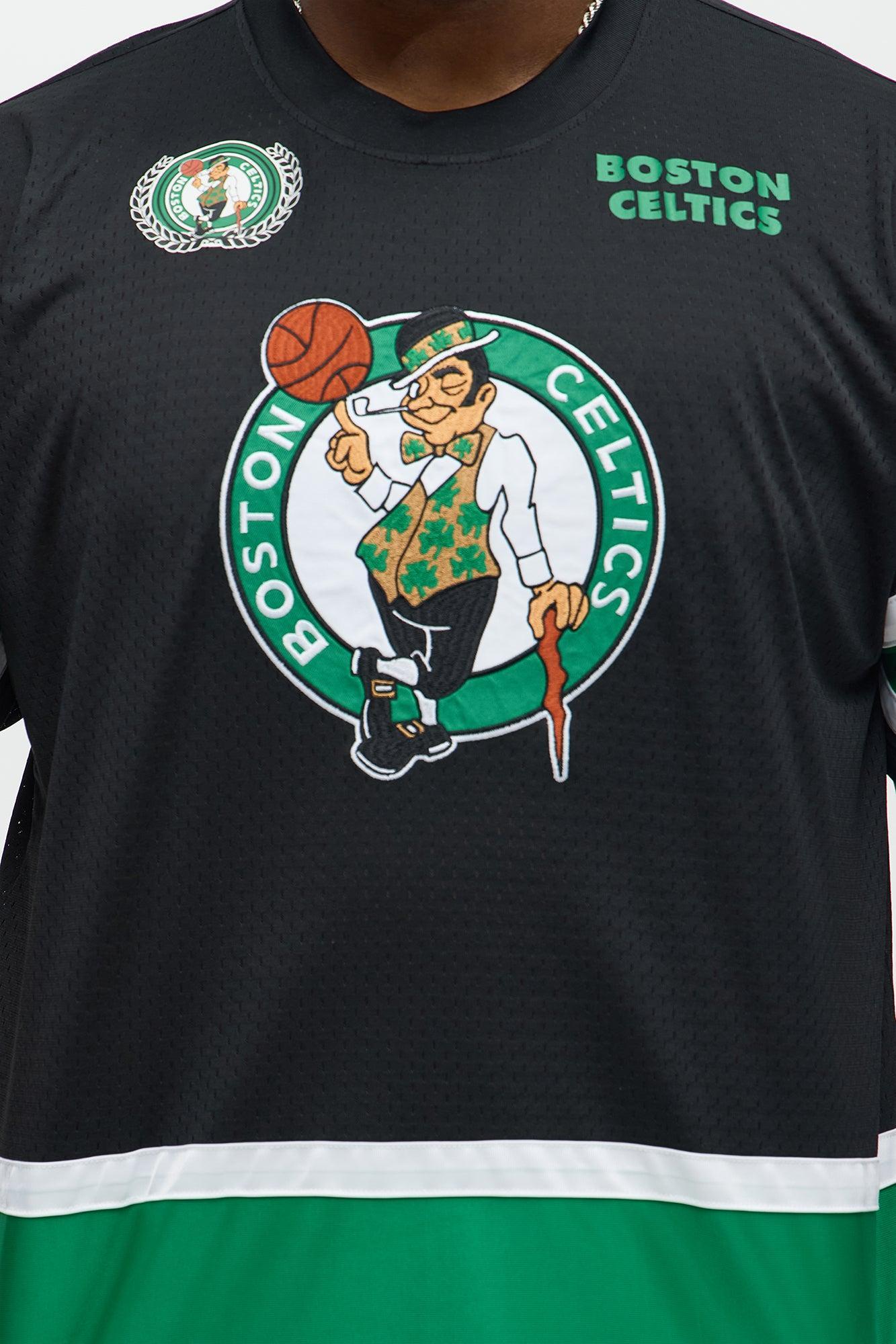 Celtics Believe The Hype Boxy Short Sleeve Top - Black Product Image